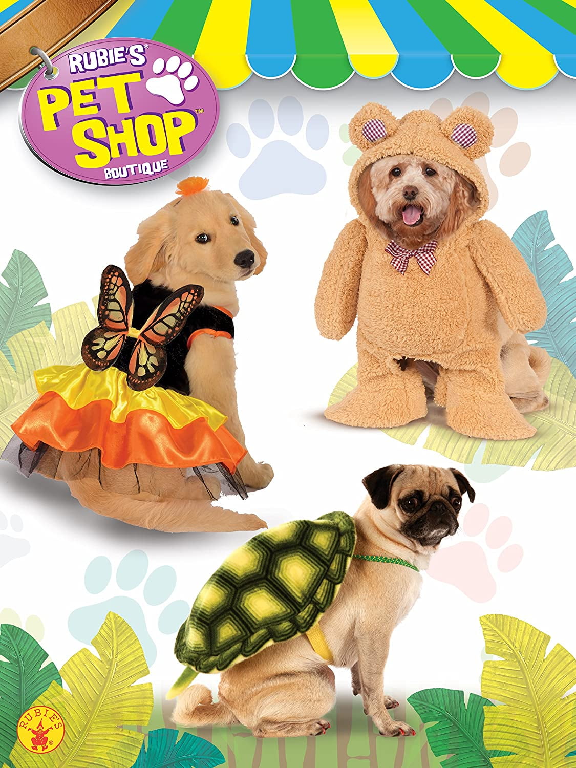 Rubies Monarch Butterfly Pet Costume for Dogs or Cats, Small