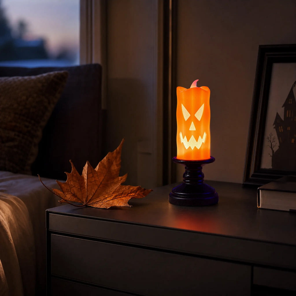 SCNOR Artificial Fall Floral Pick with Pumpkin Maple Leaf Sunflower, Halloween Thanksgiving Table Centerpiece for Home Decor