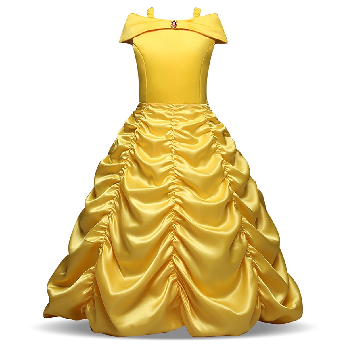 KAWELL Princess Costume Dresses for Girls Halloween Fancy-Dress Costume, Child 5-6 Years