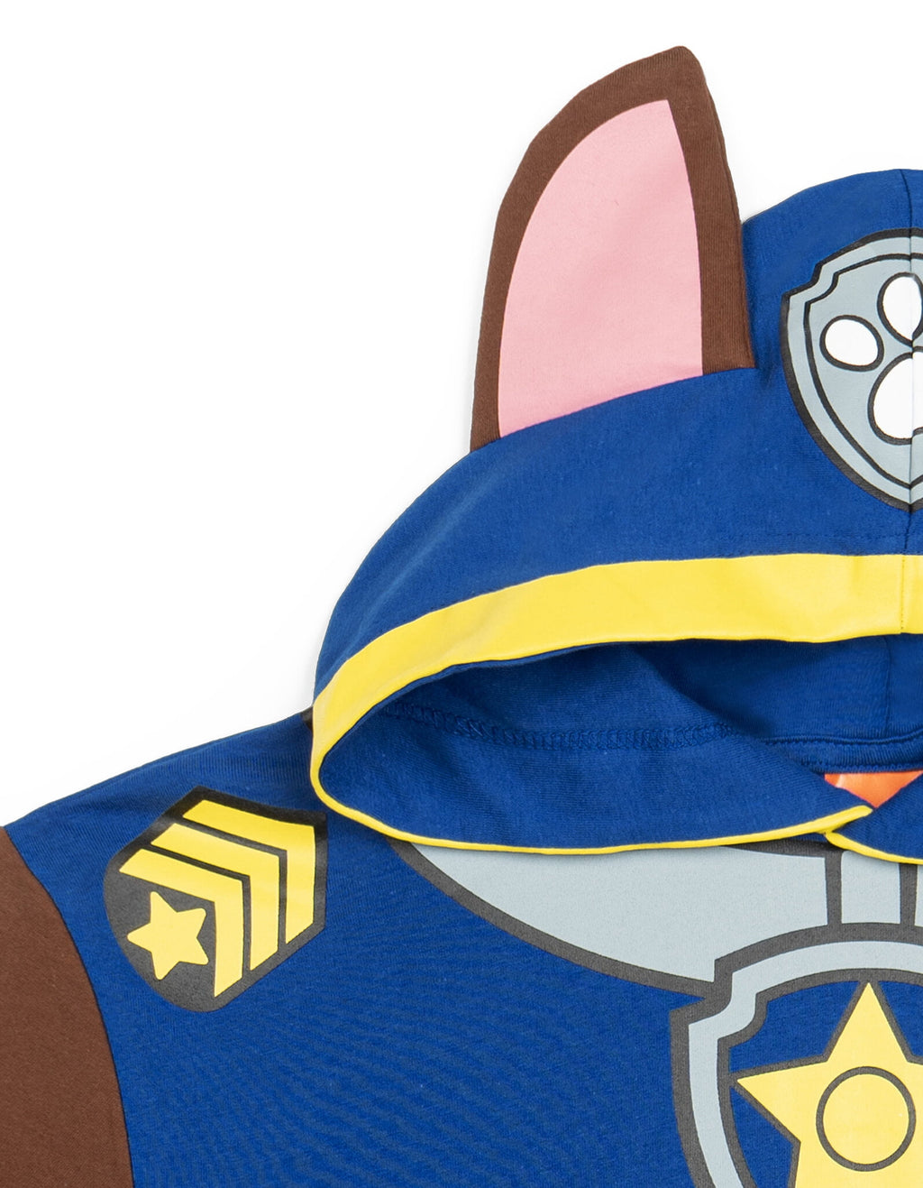 Paw Patrol Big Boys' Cosplay Hooded T-Shirt Marshall Bright Red