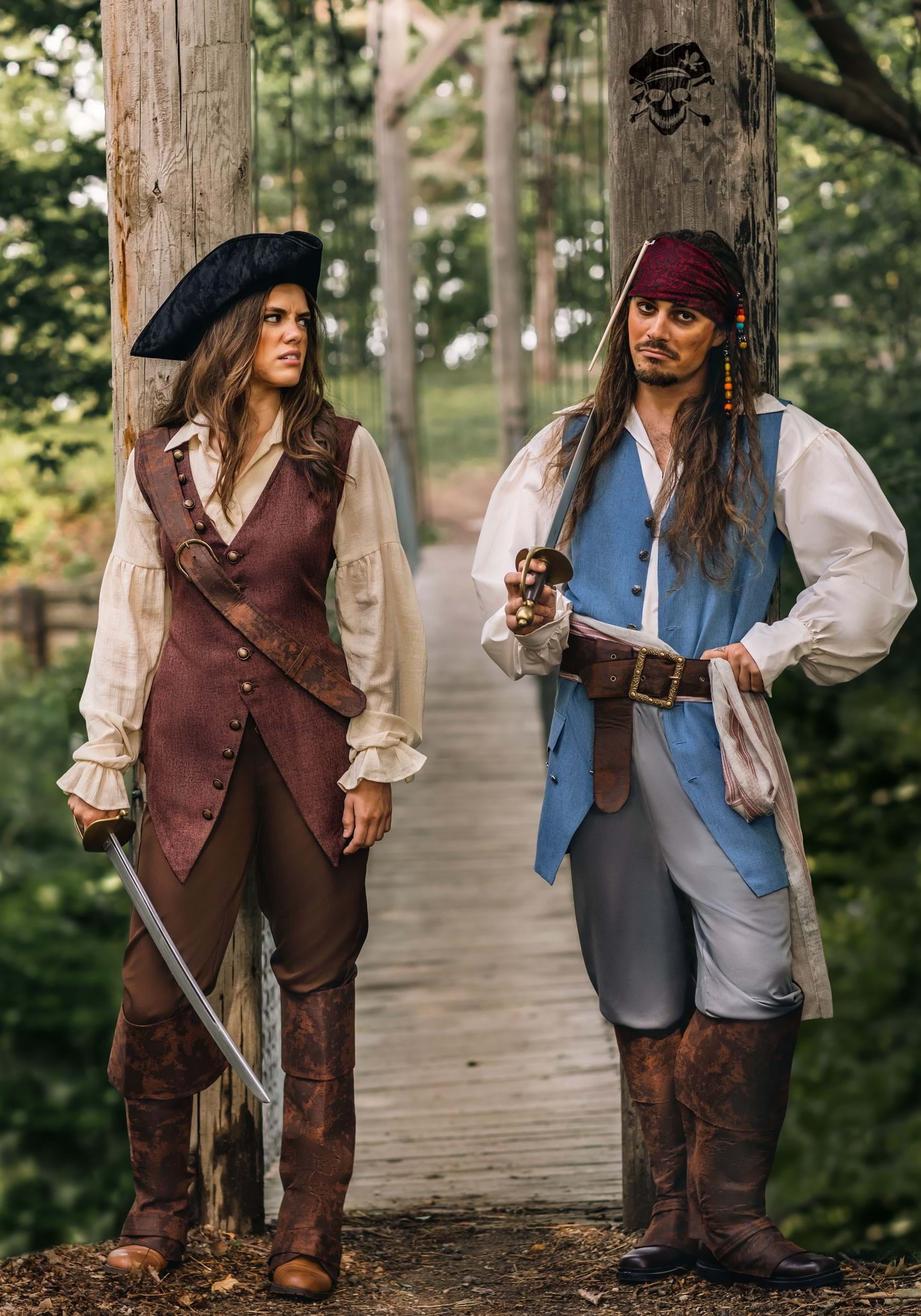 Captain Jack Sparrow Mens Costume