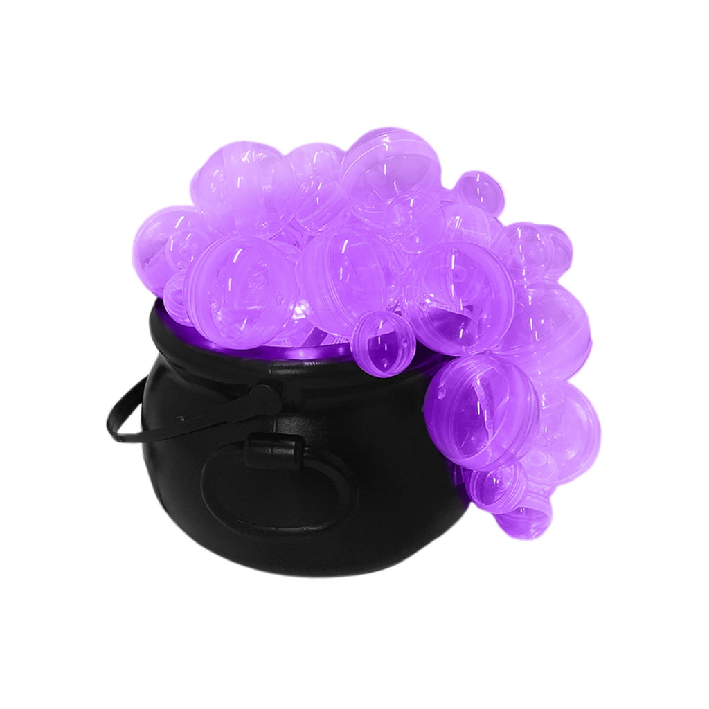 Muecwrye Halloween Decorations Outdoor, Halloween Clearance! Halloween Witches Cauldron with Lights, DIY Bubbling Cauldron Set Decor for Home Porch Outside, Halloween Party Supplies( Without Tripod)