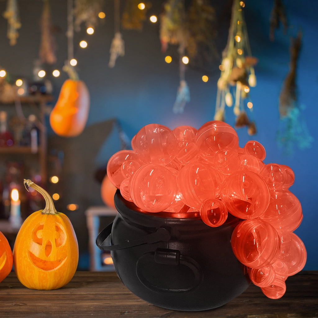 Muecwrye Halloween Decorations Outdoor, Halloween Clearance! Halloween Witches Cauldron with Lights, DIY Bubbling Cauldron Set Decor for Home Porch Outside, Halloween Party Supplies( Without Tripod)