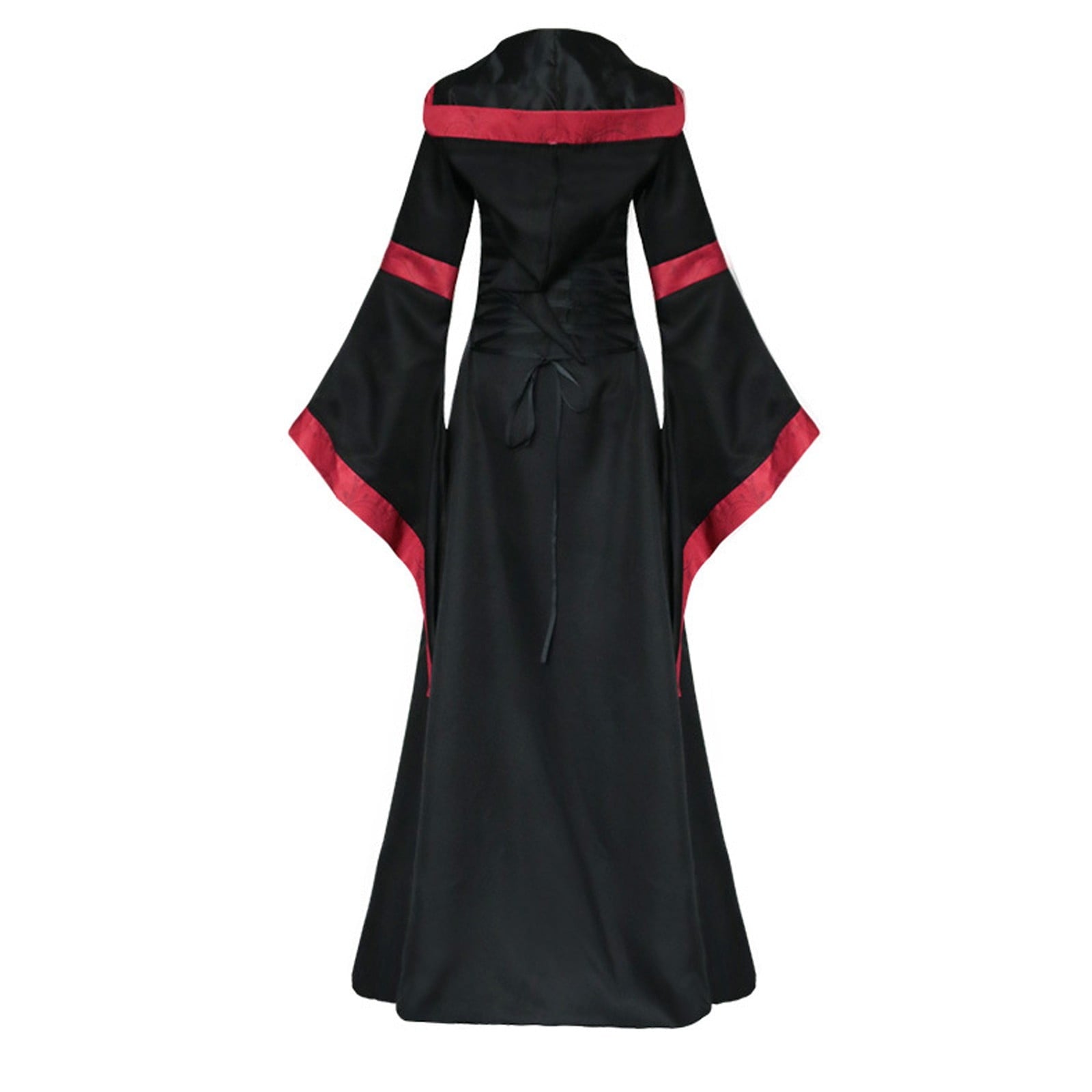 LYXSSBYX Womens Long Sleeve Dresses Clearance Renaissance Dress Medieval Costume Women Festival Costumes Midevil Gothic Gown
