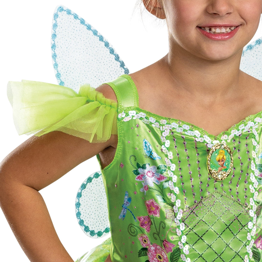 Disney Tinker Bell Halloween Costume for Children, Girls Size S (6/6X), by Disguise