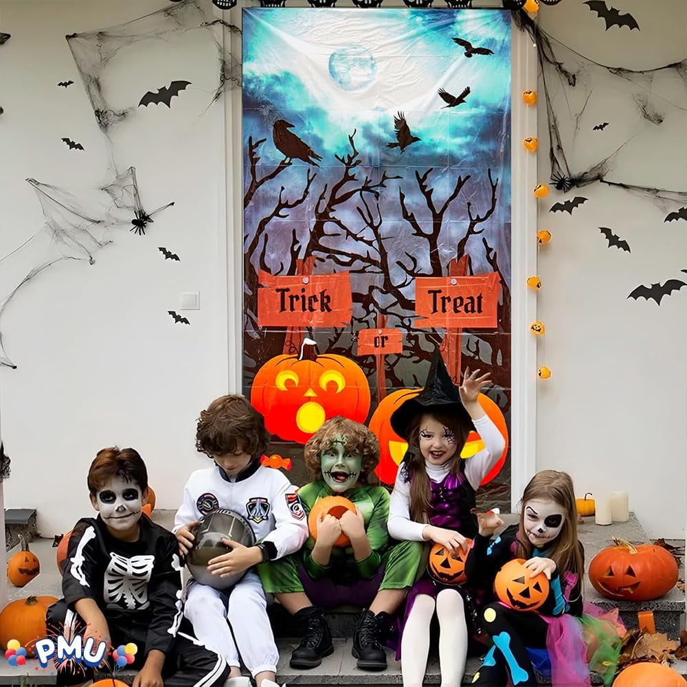 PMU Halloween Microwave Door Decoration 12in x 24in (1/pkg) Pkg/1