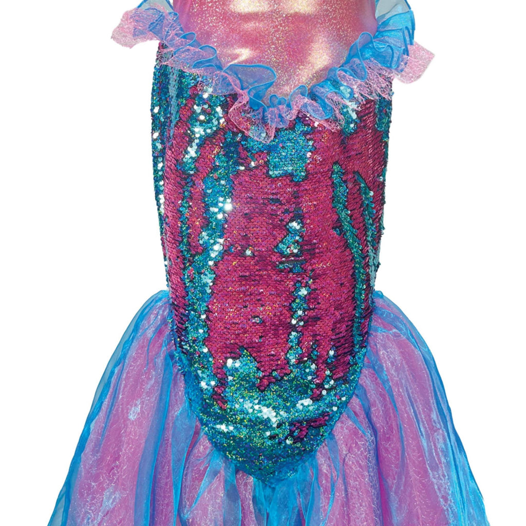 Glamorous Mermaid 2pc Halloween Costume for Children, Girl's Size S (6/6x), by Way to Celebrate