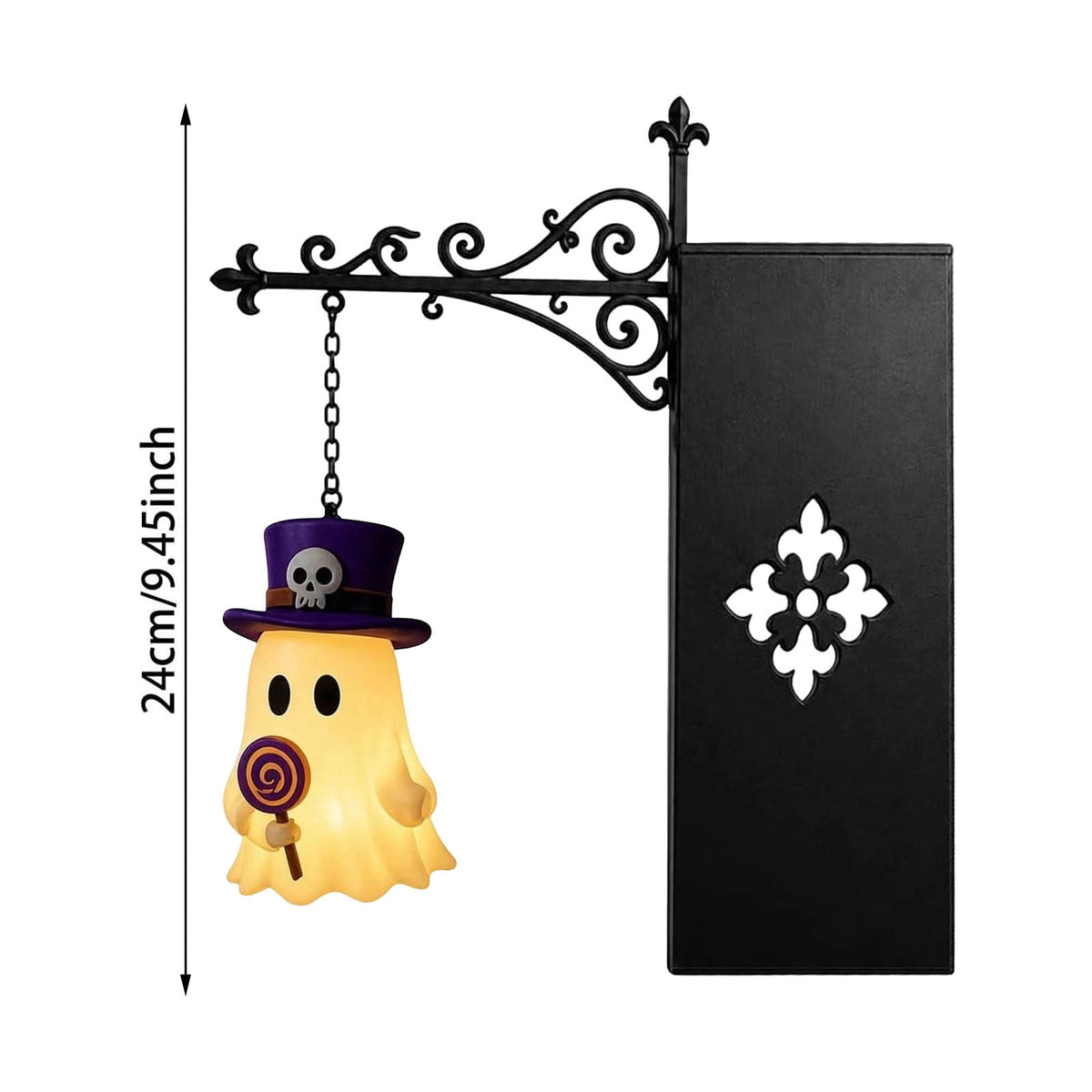 Halloween Ghost Library Lantern Decorative Bookshelf Lighting, Reading Book Shelf Lights for Study Reading Corner Home Library Gift for Book Lovers Bookworms