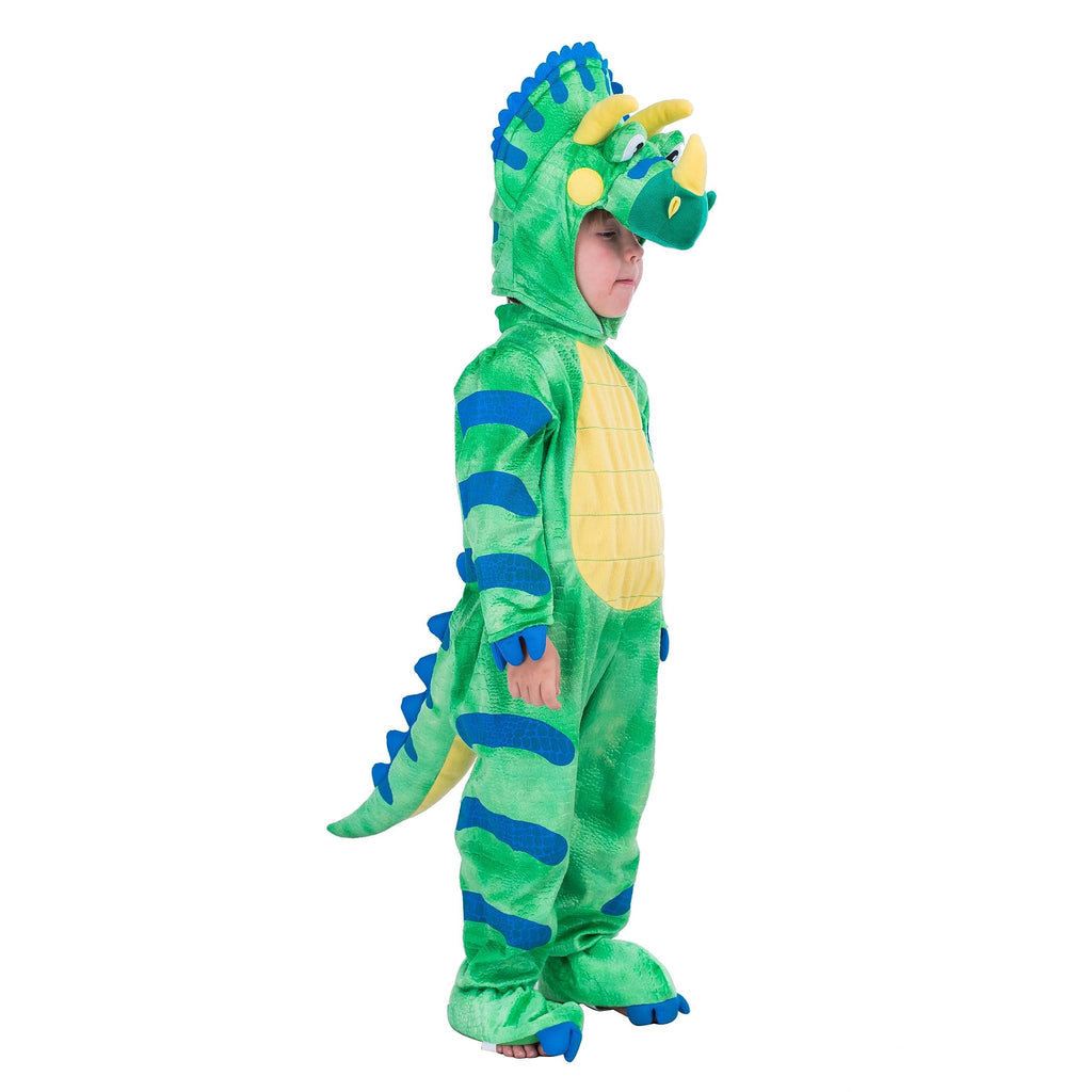 Joyfy Halloween Realistic Blue Tyrannosaurus Rex Children's Dinosaur Costume (with Egg) Suitable for Infant and Toddler Halloween Dress up Party