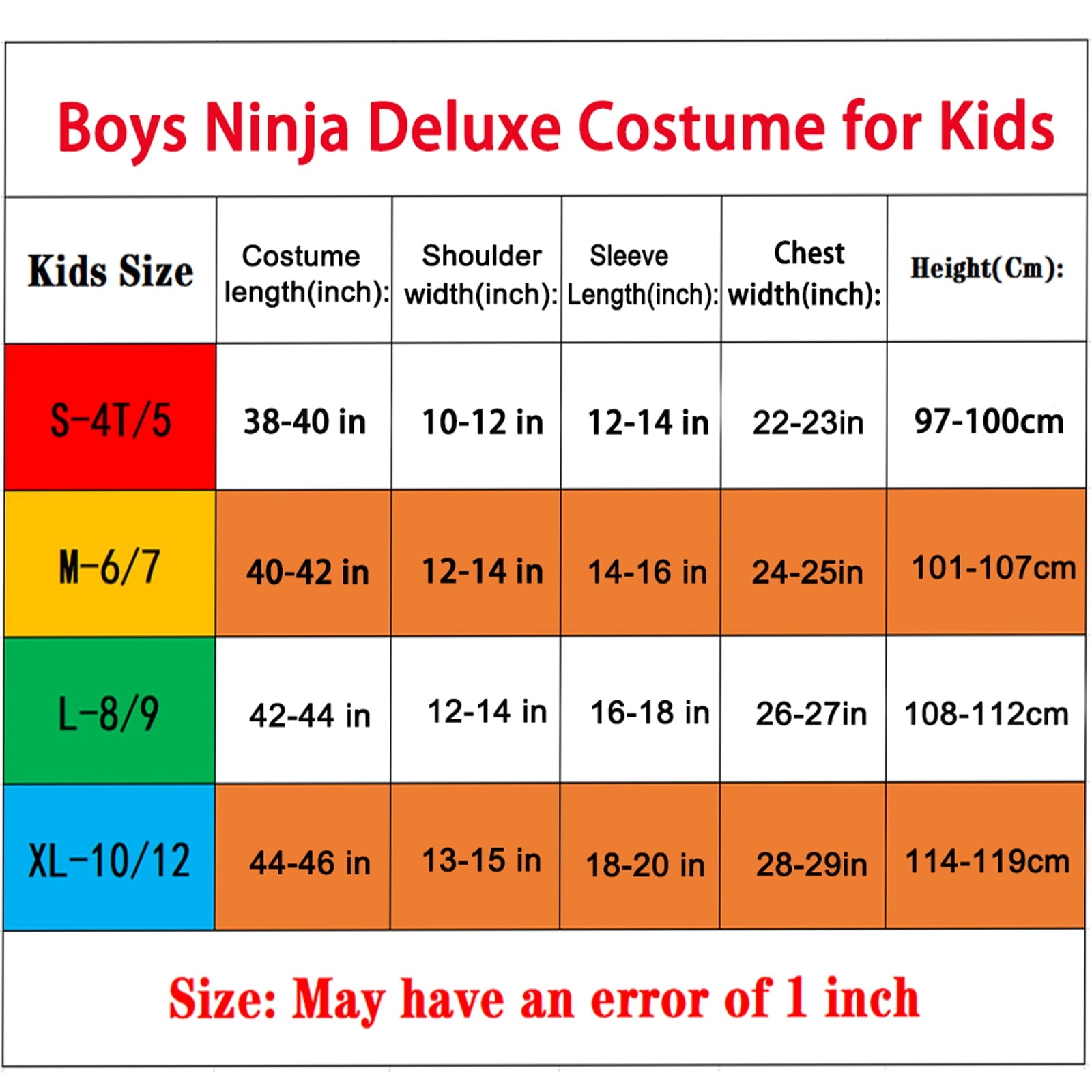 BaLuLu Ninja Costume Kids Ninja Muscle Costumes Boys Ninja Set Accessories Best Children Gift