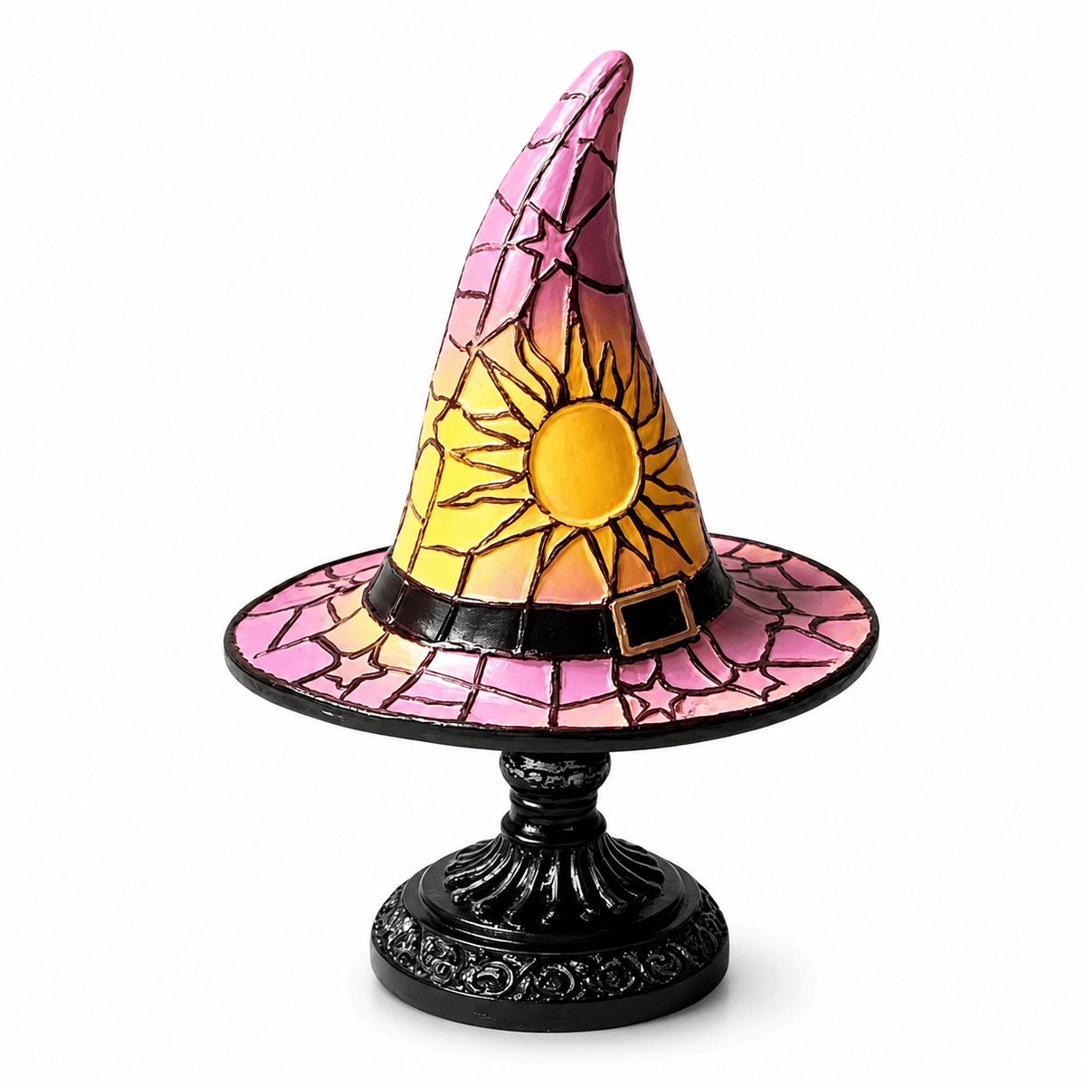 Diceymbol Halloween Decorations and Fall Decor, Halloween Venue Decoration Ghost Props LED Illuminated Ghost Decorations for Tabletop, Mantel, Shelf Indoor Outdoor 9.05 inch