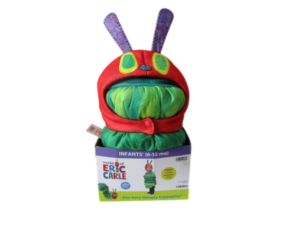 The Very Hungry Caterpillar Halloween Costume for Infant, Unisex Size 6-12M, by Rubies