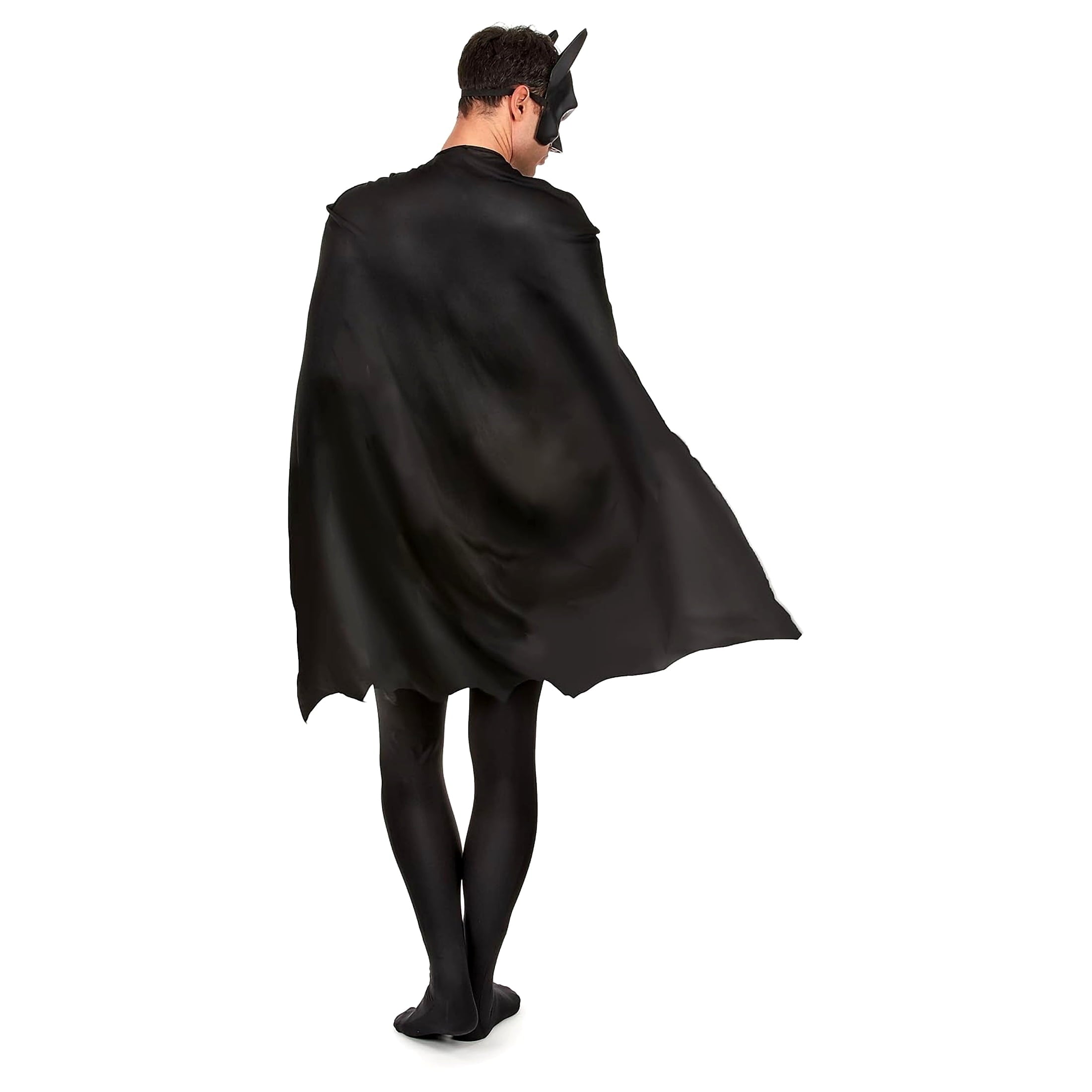 The Dark Knight Rises Batman Mask and Cape Set for Adults by Rubies, Men's One Size