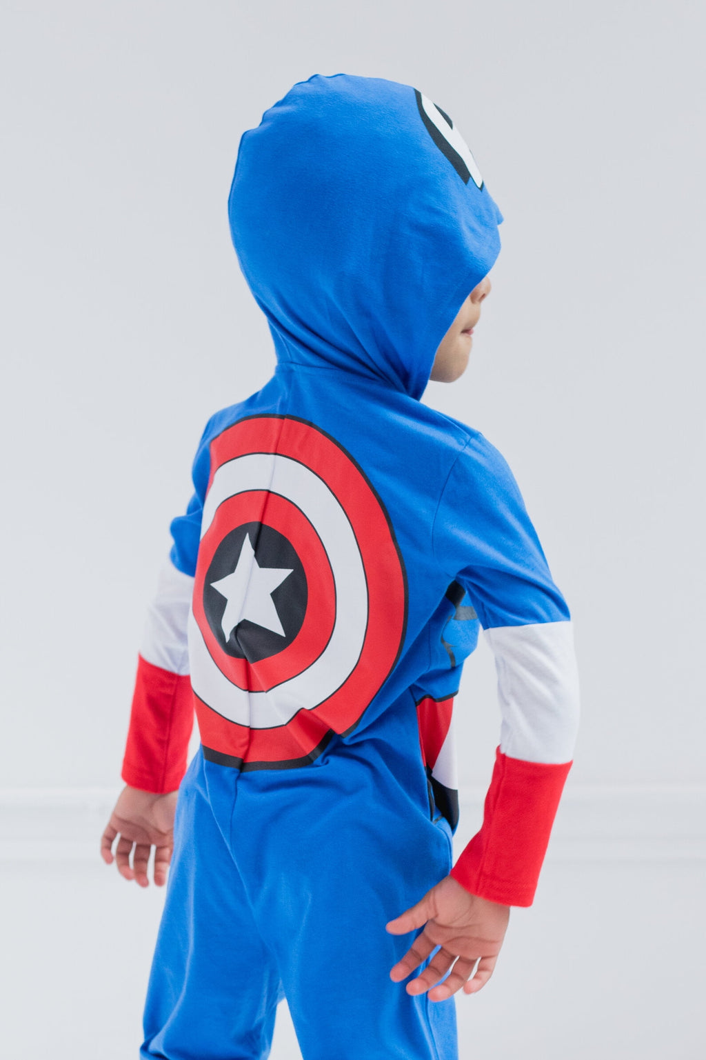 Marvel Avengers Toddler Boy or Girl Cosplay Hooded One Piece Thor Grey