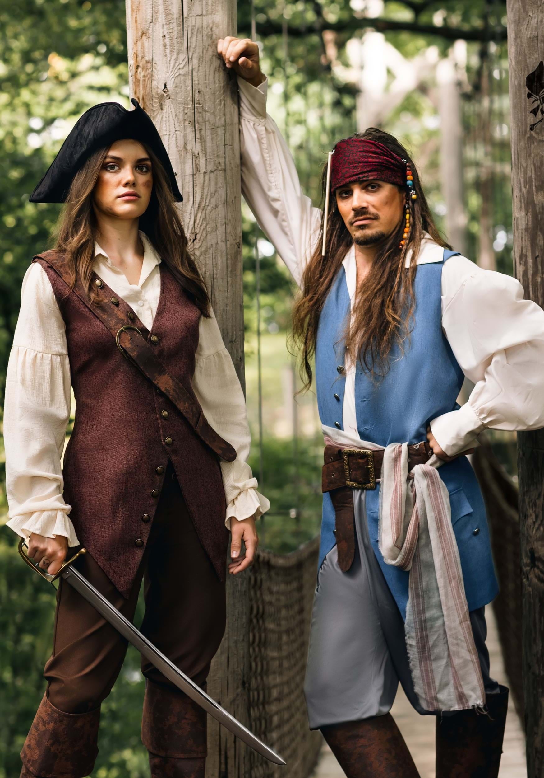 Captain Jack Sparrow Mens Costume