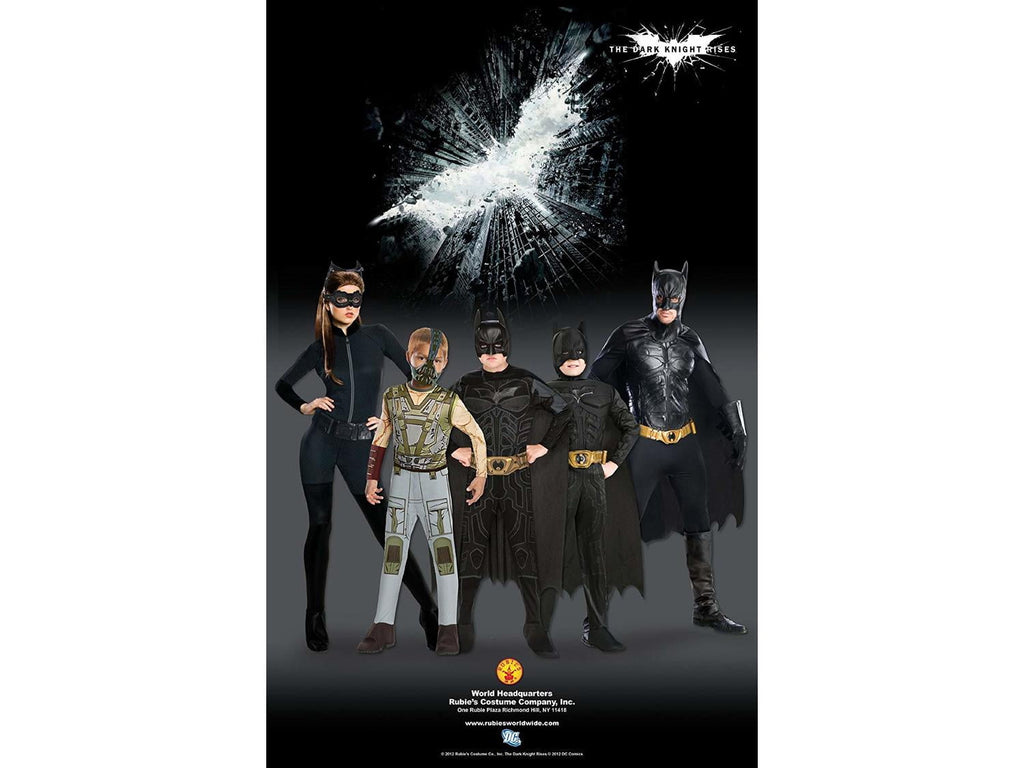 The Dark Knight Rises Batman Mask and Cape Set for Adults by Rubies, Men's One Size