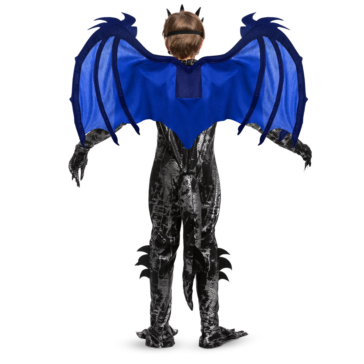Joyfy Dragon Costume for Kids Boys Dragon Costume with Dragon Wings, Tail and Mask Outfits Set for Toddlers Halloween Dress Up 5-12 Years