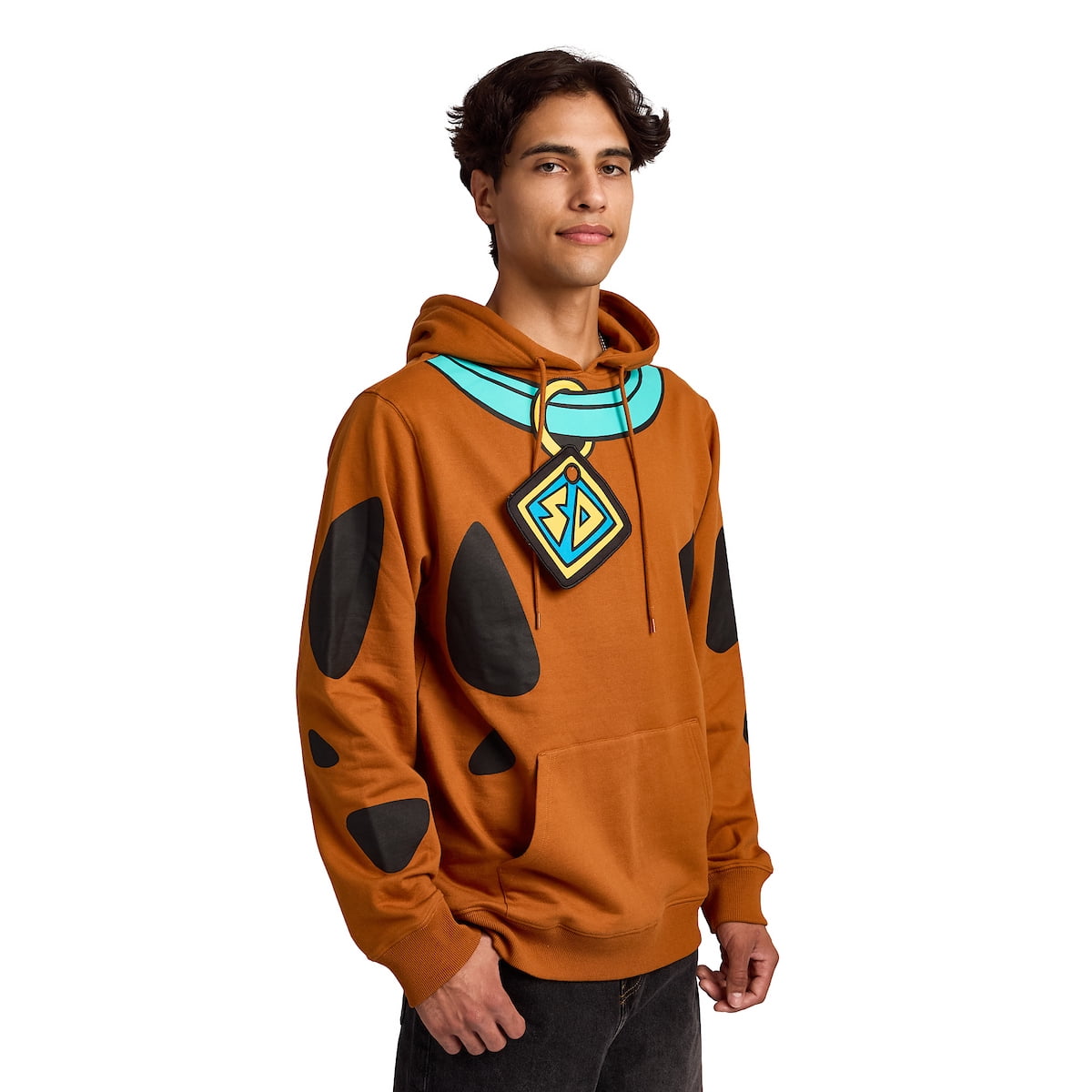 Scooby Doo Men's Character Cosplay Hoodie -XL