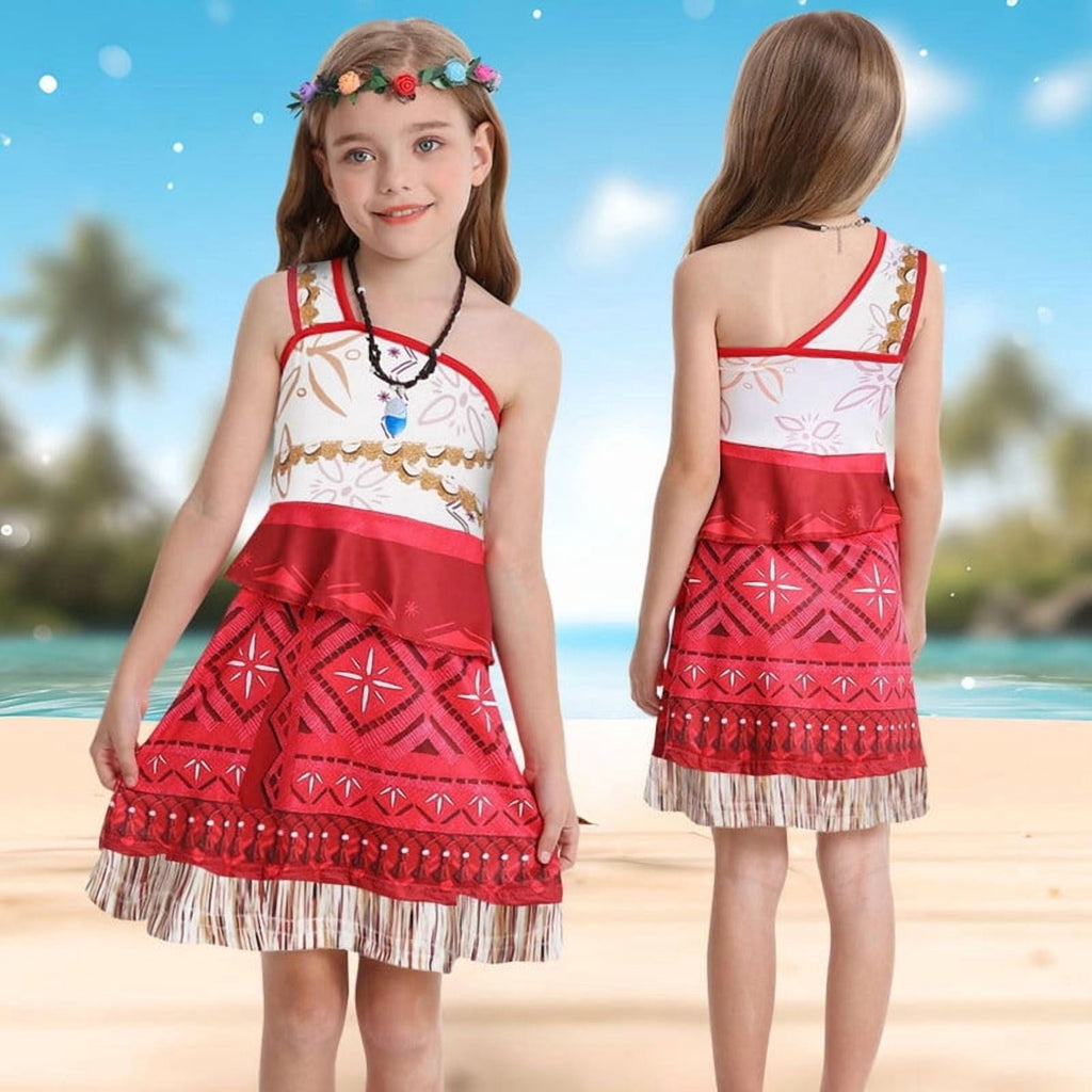 Jurebecia Princess Costume for Girls Dress Halloween Cosplay Outfits Birthday Fancy Tween Dress with Accessories 130 cm 7-8 Years