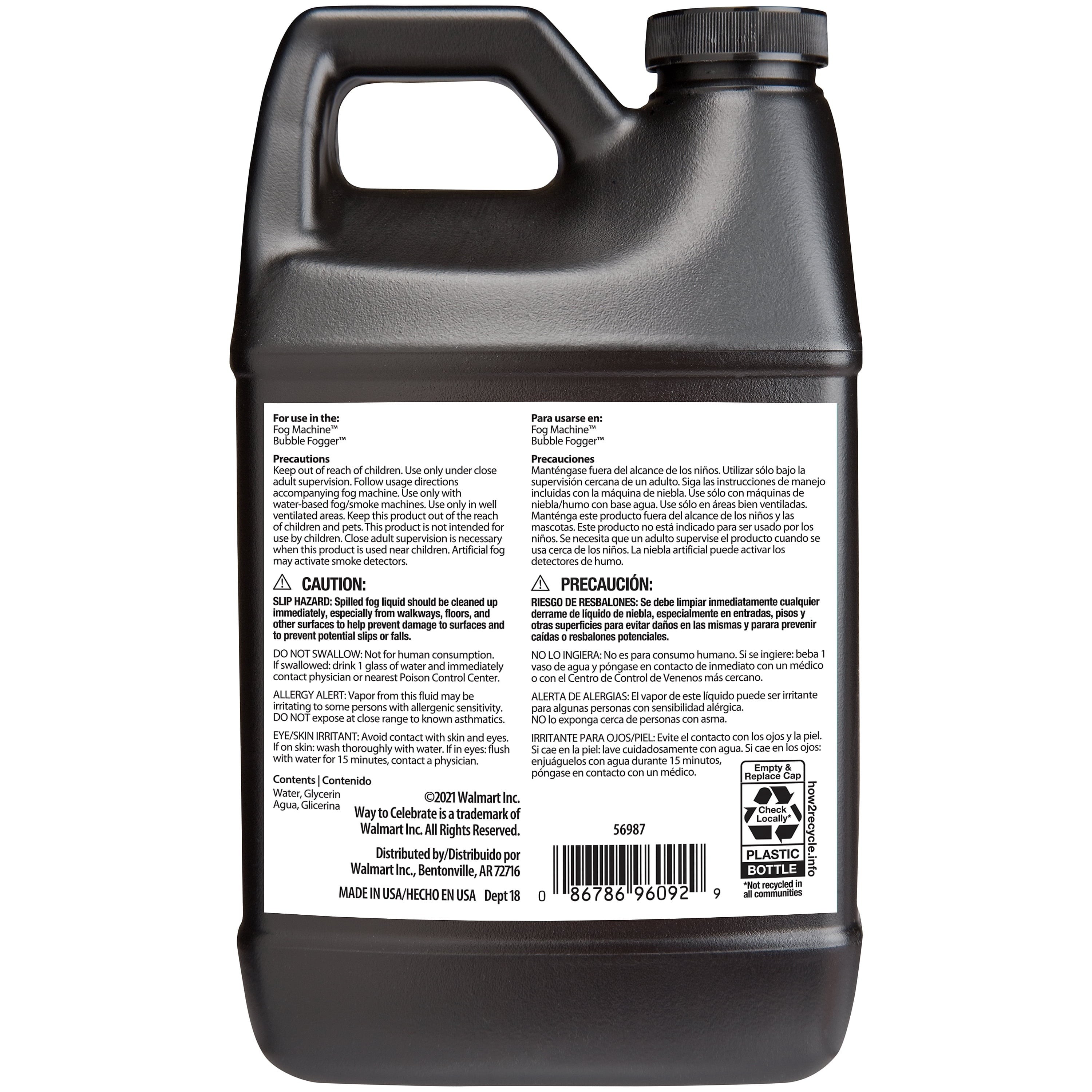 Fog Solution, Half Gallon, Halloween by Way To Celebrate