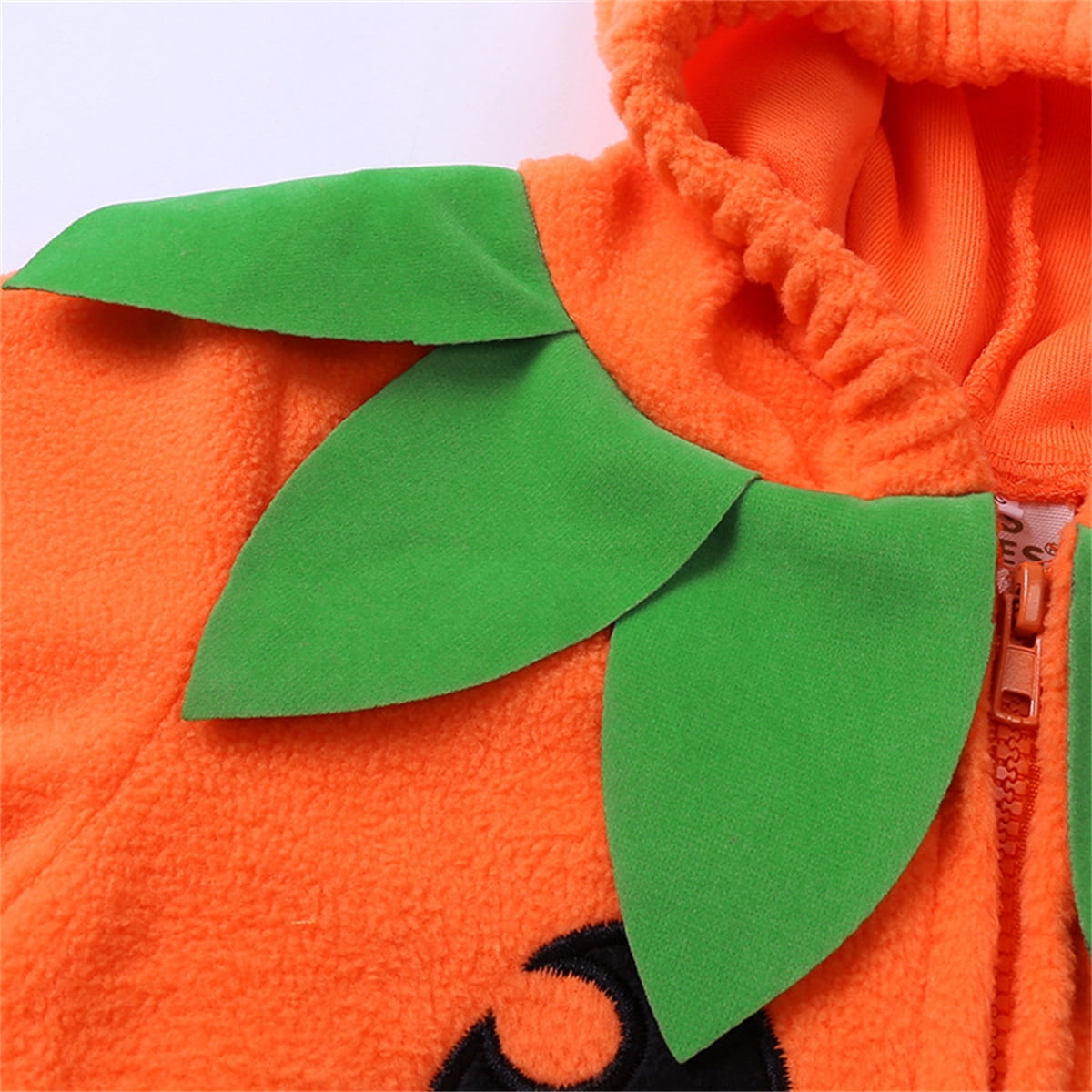 WIBACKER 0-24 Months Newborn Infant Baby Girl Boy Halloween Pumpkin Costumes Cute Hooded Romper Jumpsuit Outfit Clothes