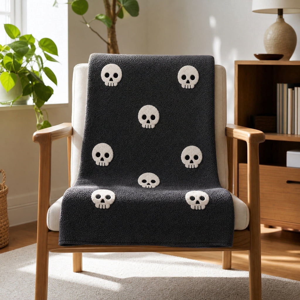 Guvpev Halloween Flannel Throw Blanket, 39.4" x 27.6" Soft Plush 3D Pumpkin Printed Decorative Blanket for Couch, Bed, Travel, Living Room, Cozy Fall Holiday Home Accent