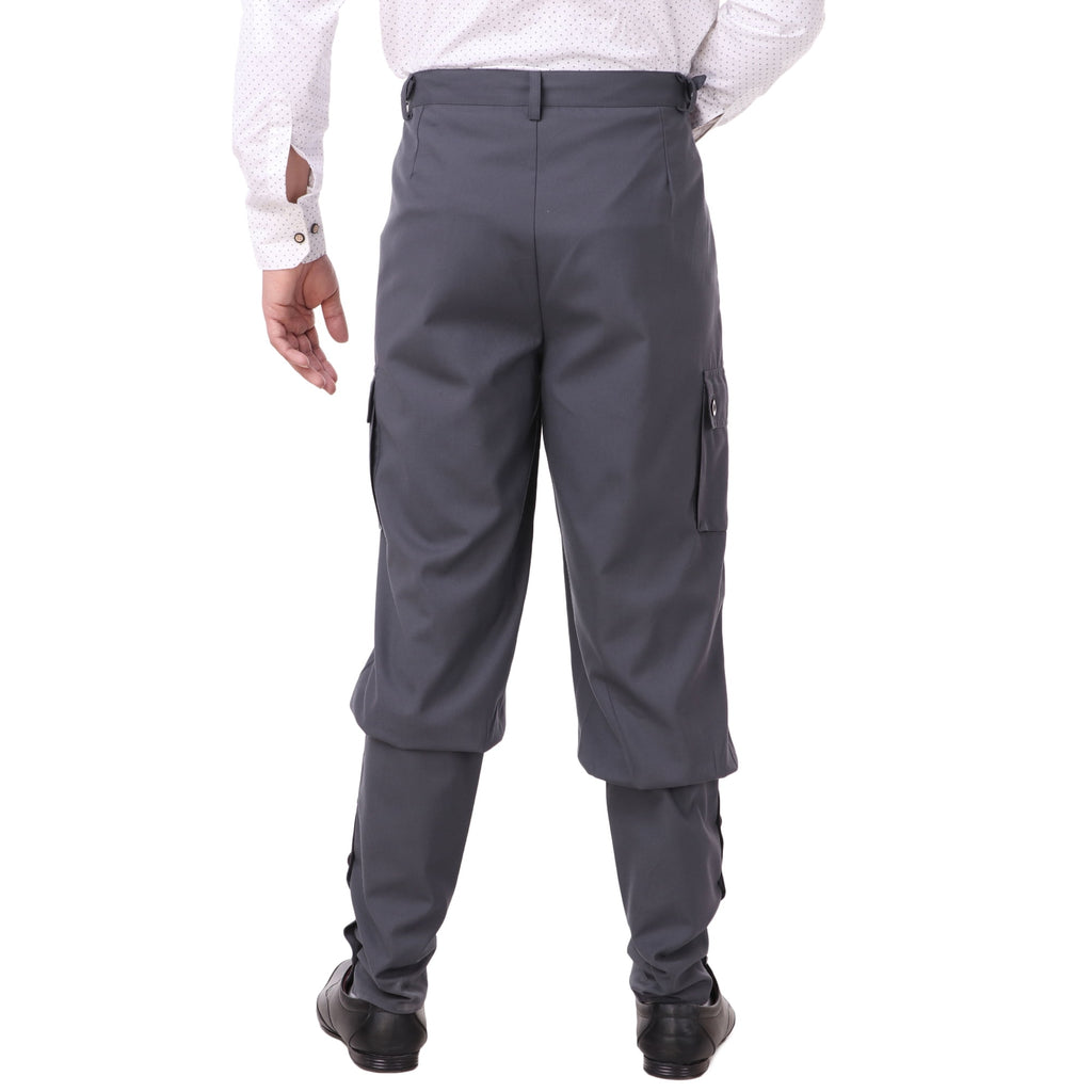ThePirateDressing Men's Victorian Steampunk Costume Airship Pants Trousers