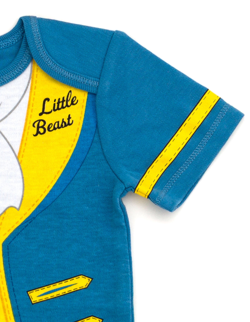 Disney Winnie the Pooh Baby Boy or Girl 2-Piece Cosplay Bodysuit and Hat Set Light Blue Eeyore