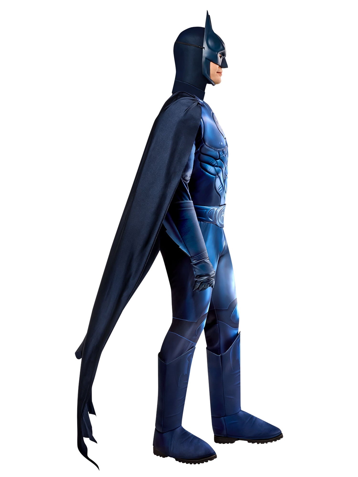 Batman & Robin 1997 Batman Deluxe Muscle Chest Costume for Adults by Rubies, Men's Large