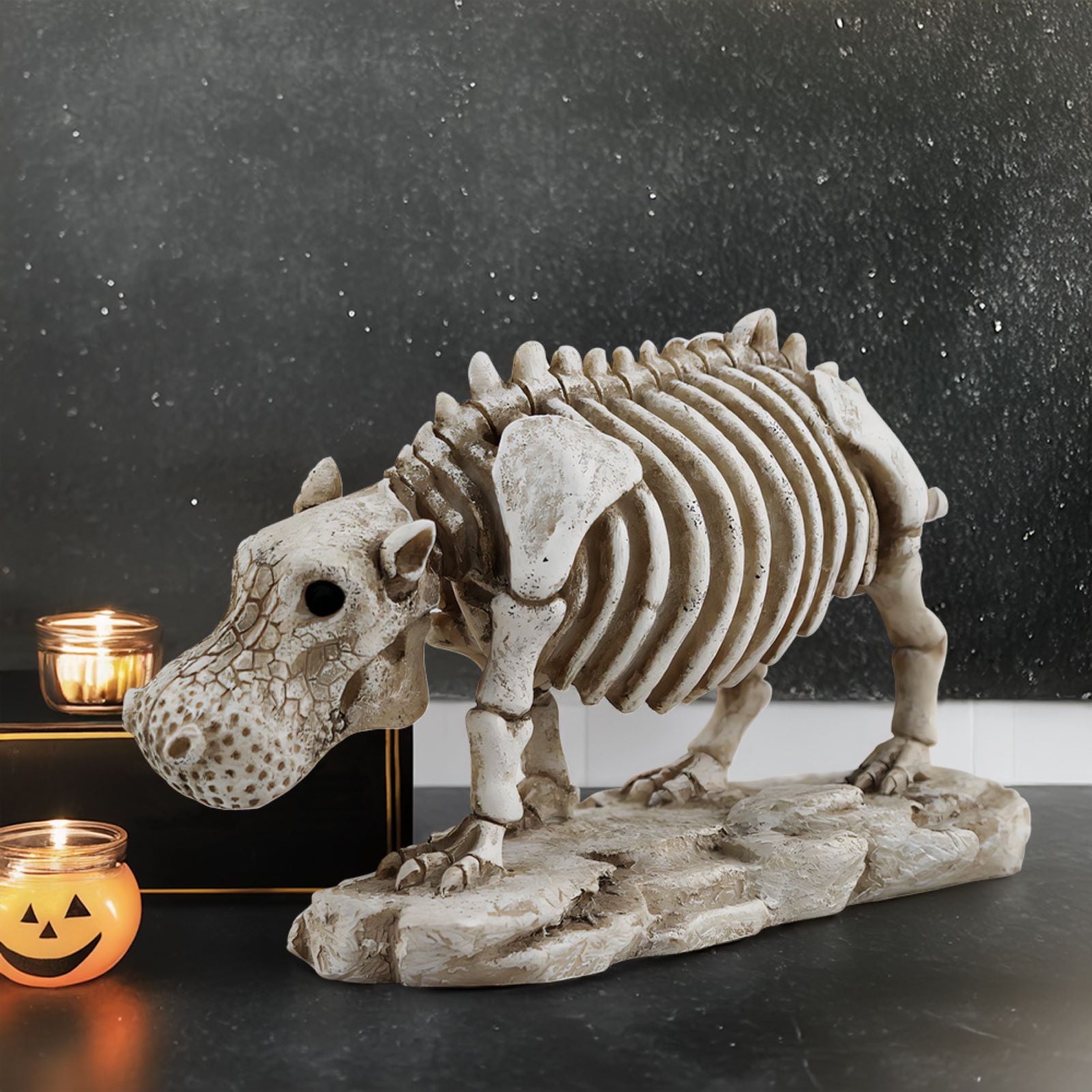 amlbb Halloween Decorations Outdoor Halloween Dark Terror Skeleton Decoration Props Set Up Ghost House Halloween Decor on Clearance