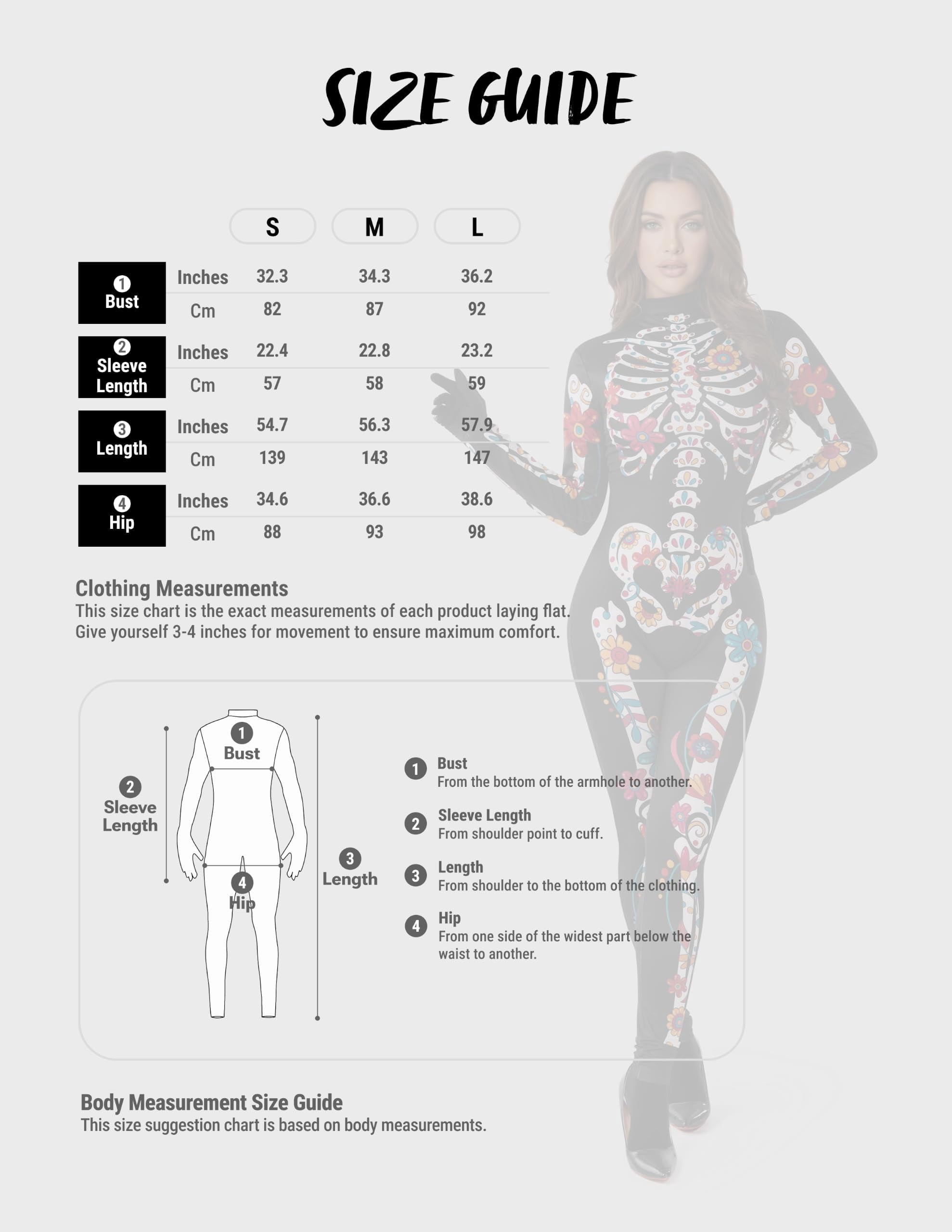 Joyfy Glow in the Dark Skeleton Costume for Adults Women Halloween Dress Up Party Role Playing Cosplay