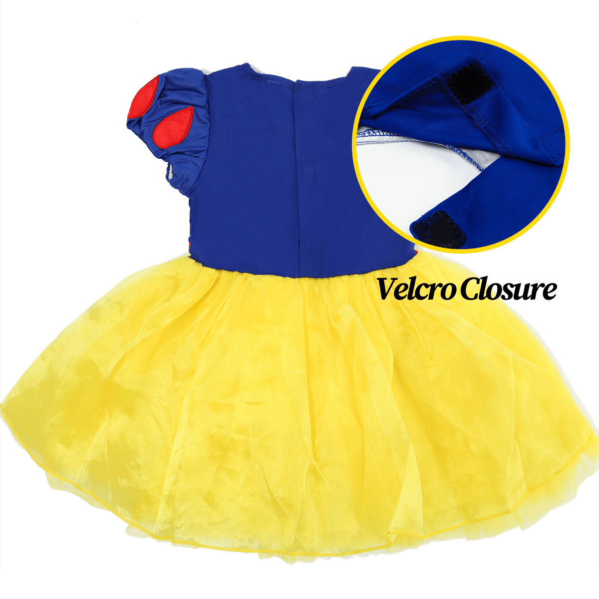 IKALI Baby Girls Princess Costume Dress up Clothes, Toddler Tutu Blue Outfit for Birthday Party 6M-4T