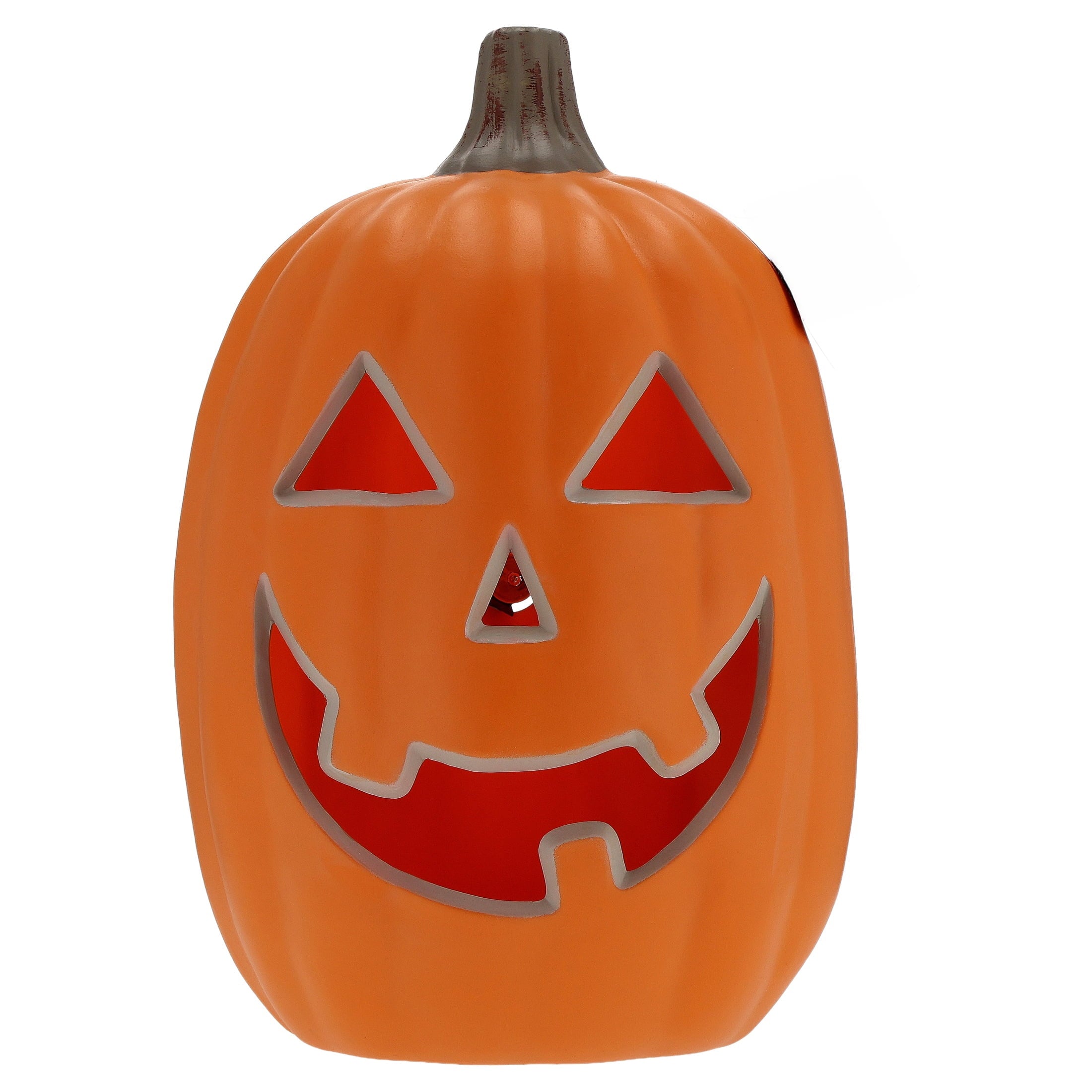 Light-Up Jack-o'-Lantern, Orange, 16", Halloween by Way To Celebrate