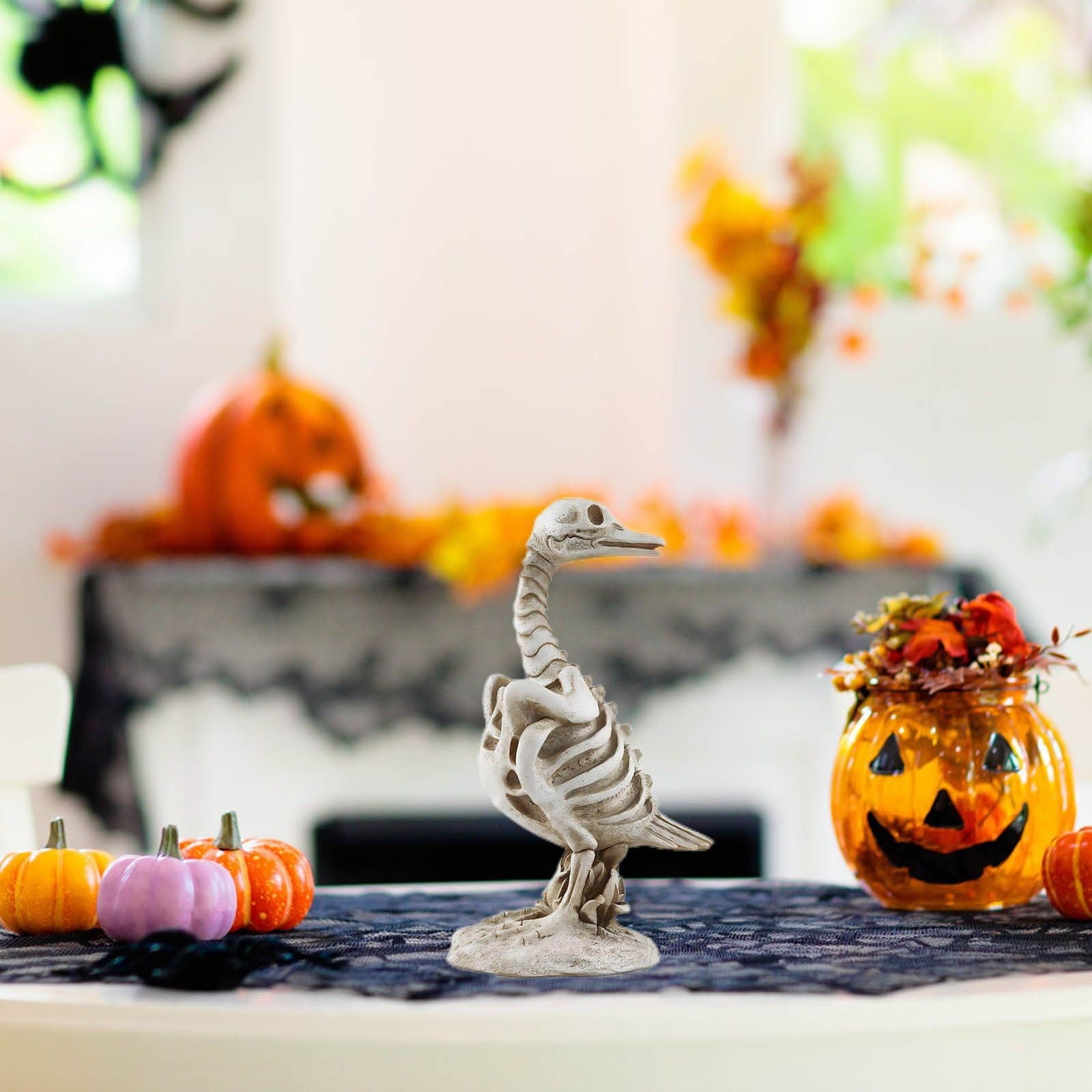 amlbb Halloween Decorations Outdoor Halloween Dark Terror Skeleton Decoration Props Set Up Ghost House Halloween Decor on Clearance