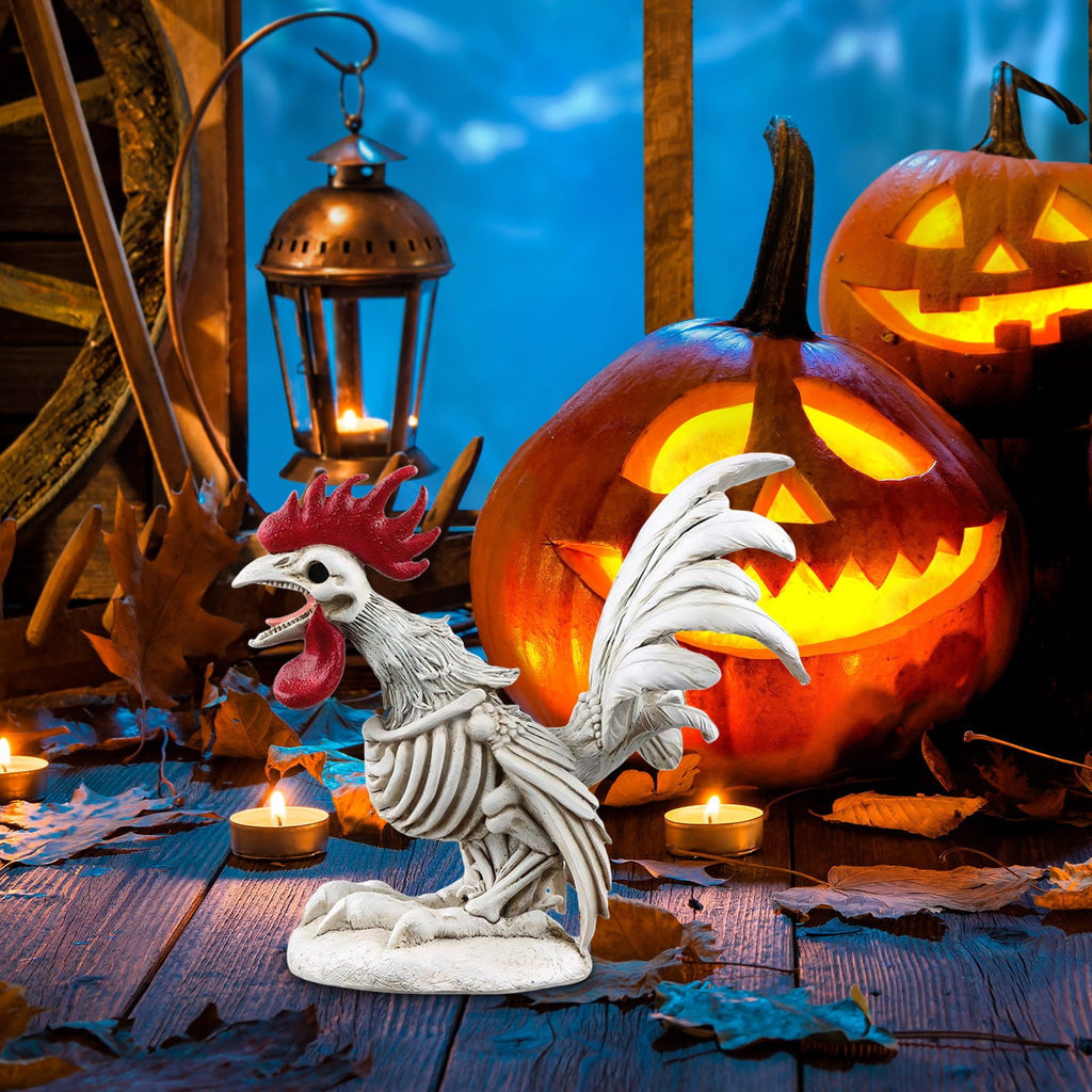 amlbb Halloween Decoration Halloween Skeleton Horror Decorations Simulation Animals Skeleton Ornaments Bar Decoration Frogs Skeleton on Clearance