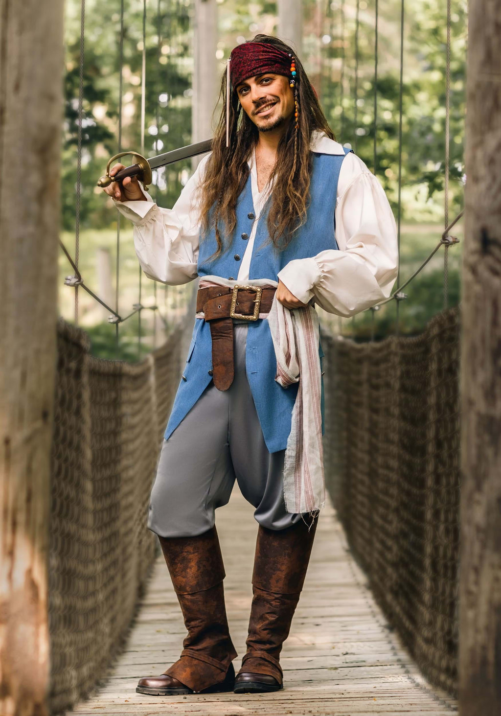 Captain Jack Sparrow Mens Costume