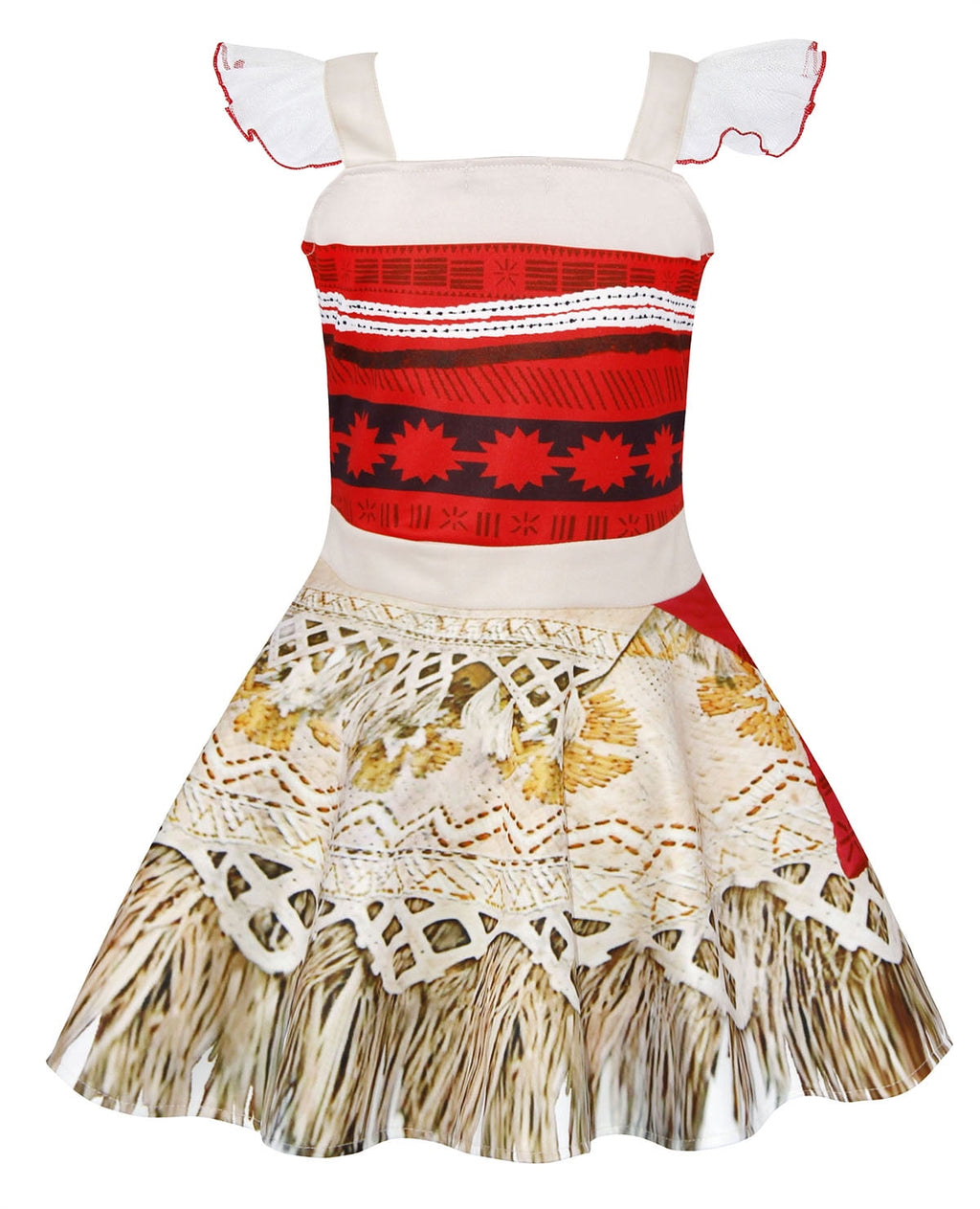 Jurebecia Princess Costume for Girls Dress Halloween Cosplay Outfits Birthday Fancy Tween Dress with Accessories 130 cm 7-8 Years