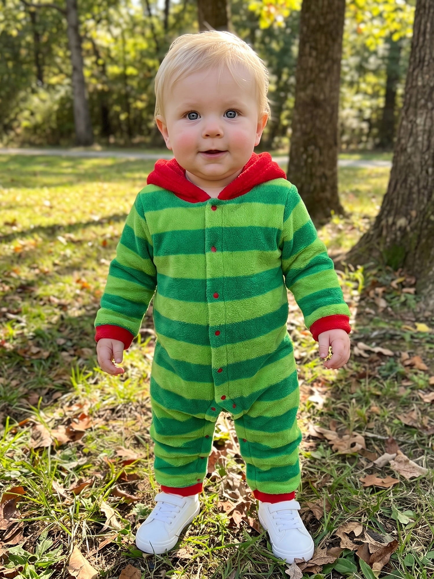 RUINIXCW Toddler Baby Boy Girl Halloween Caterpillar Costume Newborn Infant Baby Fleece Jumpsuit Warm Fall Winter Clothes Long Sleeve Striped Hooded Romper