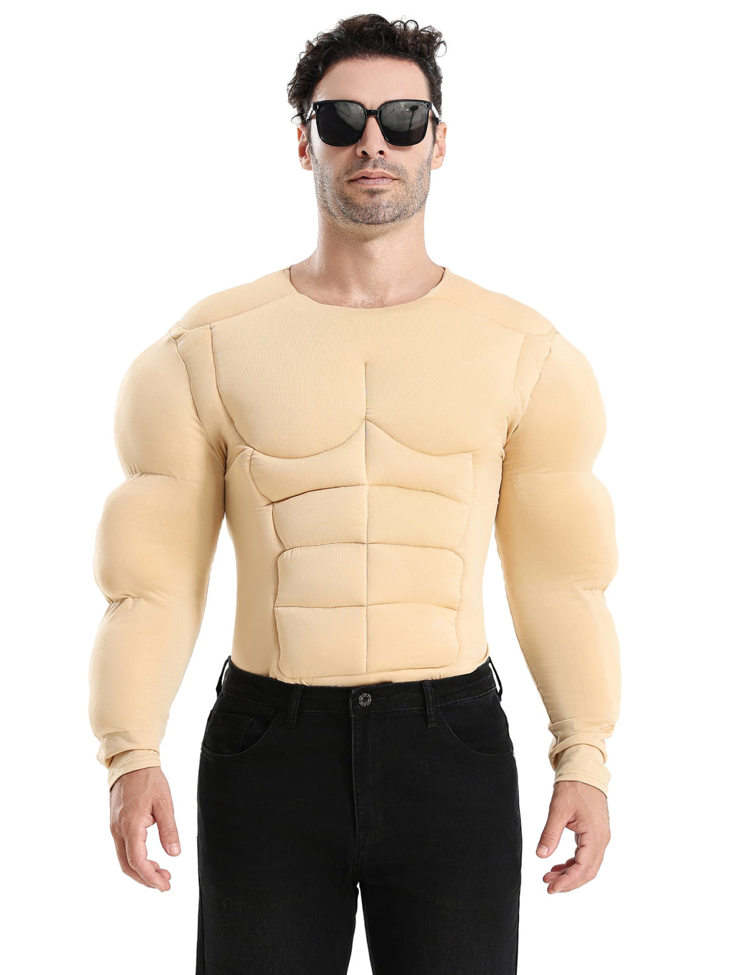 Seasons Men's Muscle Suit Halloween Costume, Adult Size, Funny Dress Up