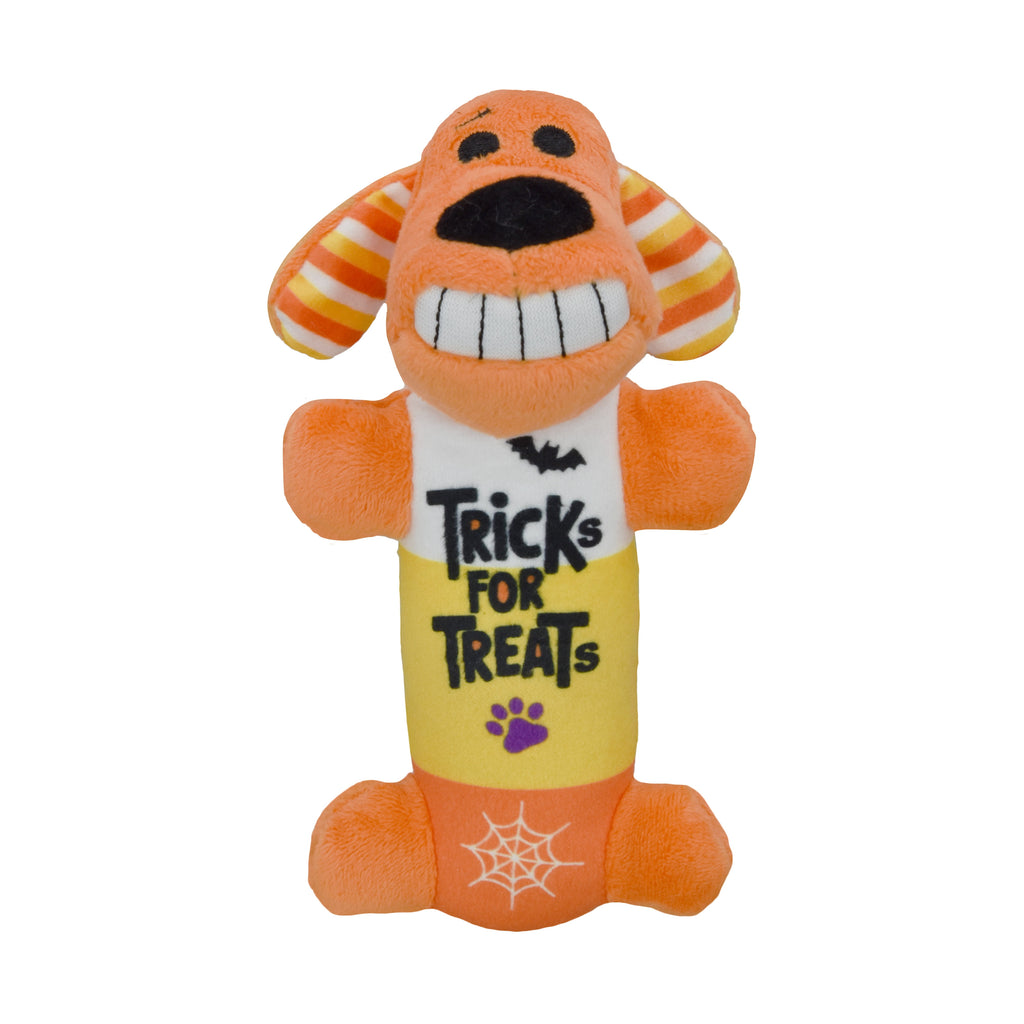 Multipet Halloween 6” Smiling Dog 3pc Dog Toy Value Pack
