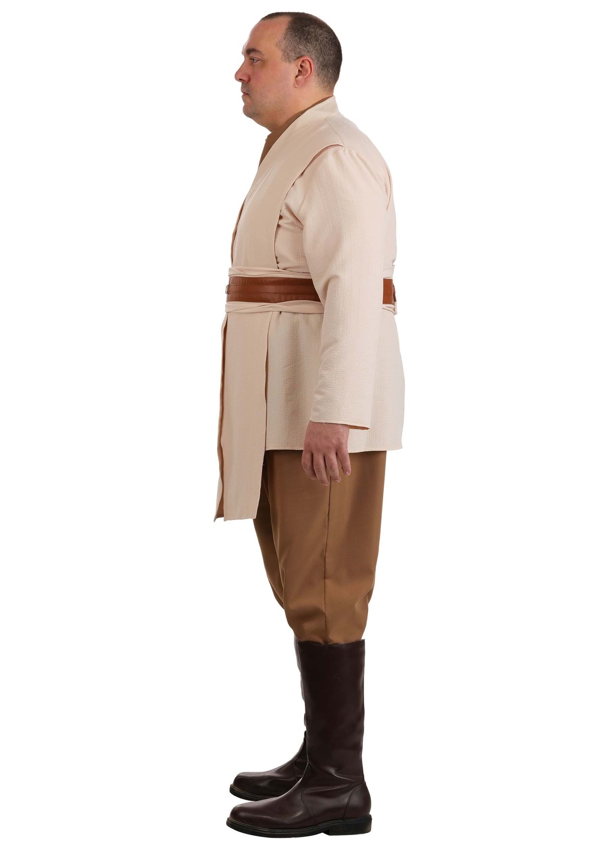 Plus Size Deluxe Star Wars Jedi Men's Costume