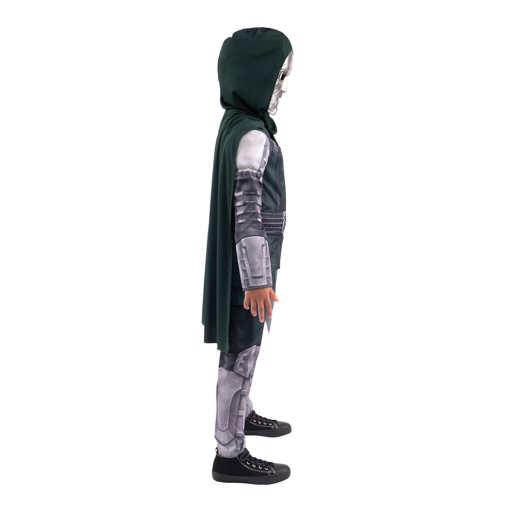 Marvel's Doctor Doom Halloween Costume for Children, Boy's Size S (6/7), by Jazwares