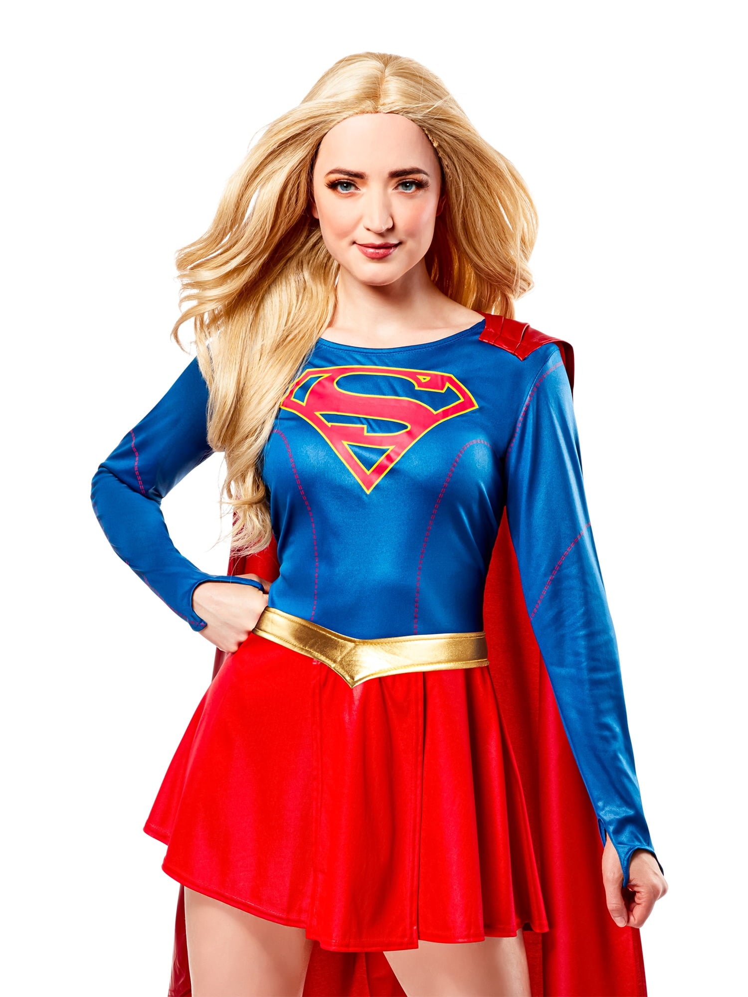 DC Comics Supergirl TV Series Deluxe Costume for Adults by Rubies, Women's Large