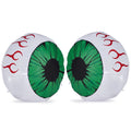 2 Packs Halloween Inflatables Large Set of Lighted Eyes Decoration 3FT Blow Ups Green Eyes for Yard Inflatable Halloween Decor Outdoor with LEDs Party Supplies Blow up Decoration for Indoor Outdoor