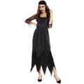 Halloween Witch Costume Women, Classic Retro Witch Costumes for Women Halloween Fancy Dress Witch Dress Black XXL