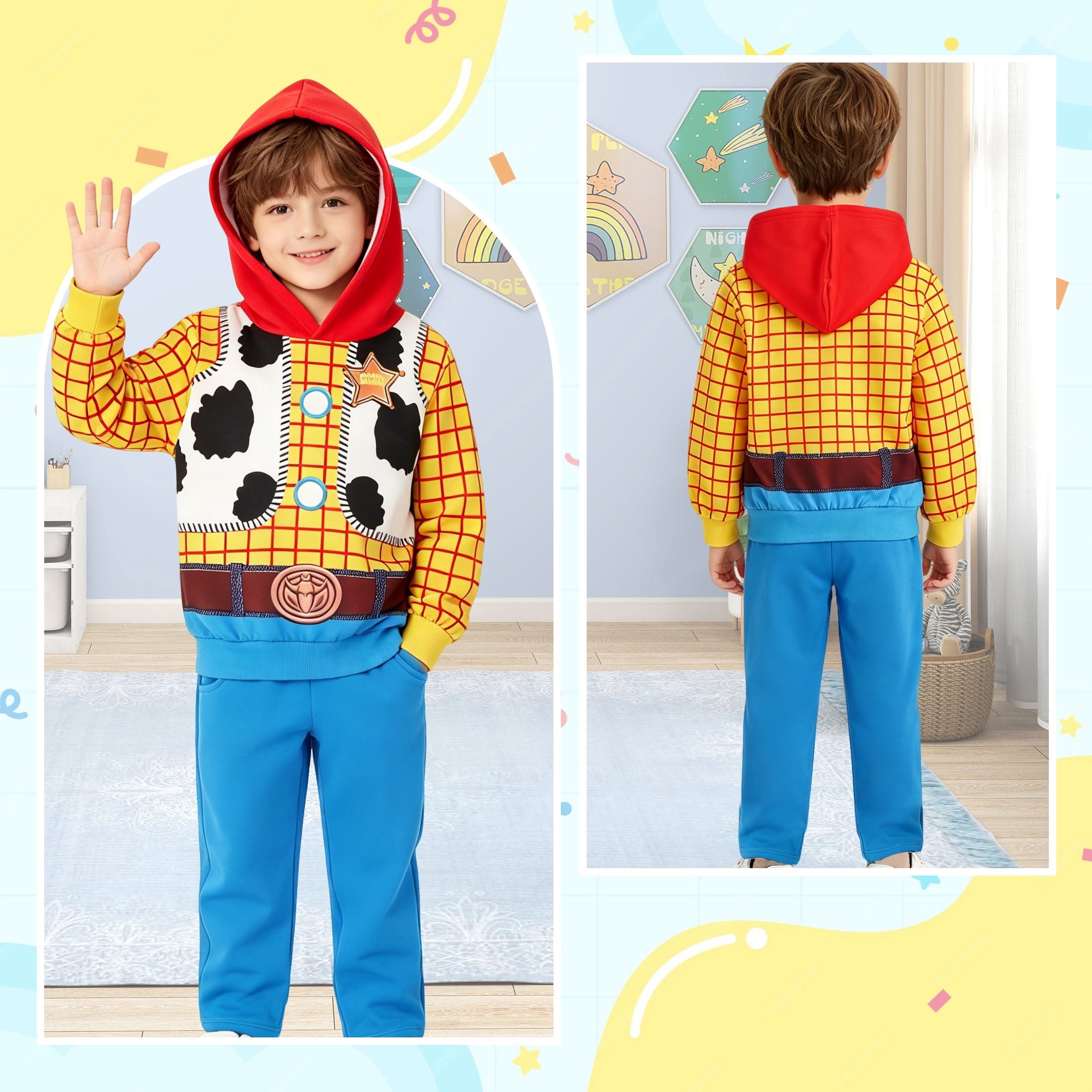 Marendyee Princess dress up for Kids Halloween Costume Toddler Christmas Birthday Gift for Boys Cosplay Outfits