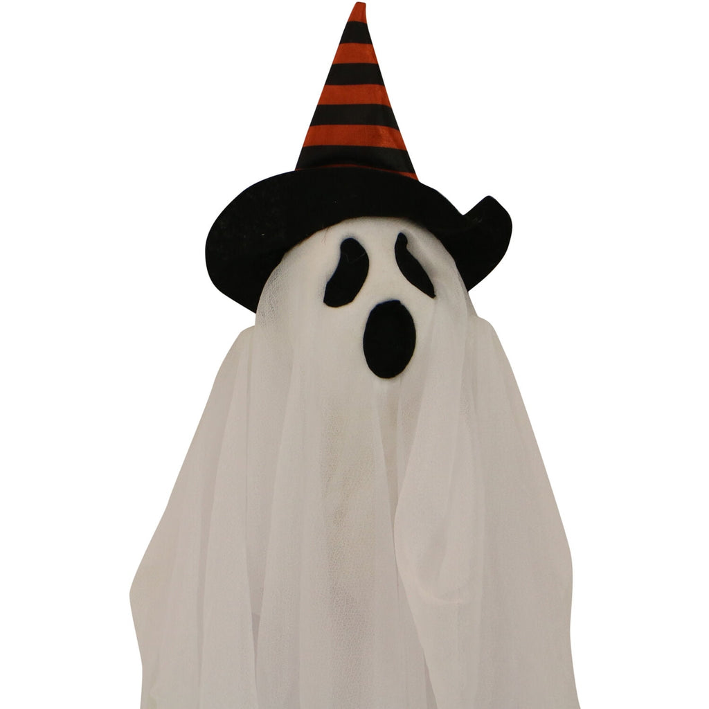Haunted Hill Farm Set of 3 Hanging Ghosts, Indoor/Outdoor Halloween Decoration, HHGHST-8H