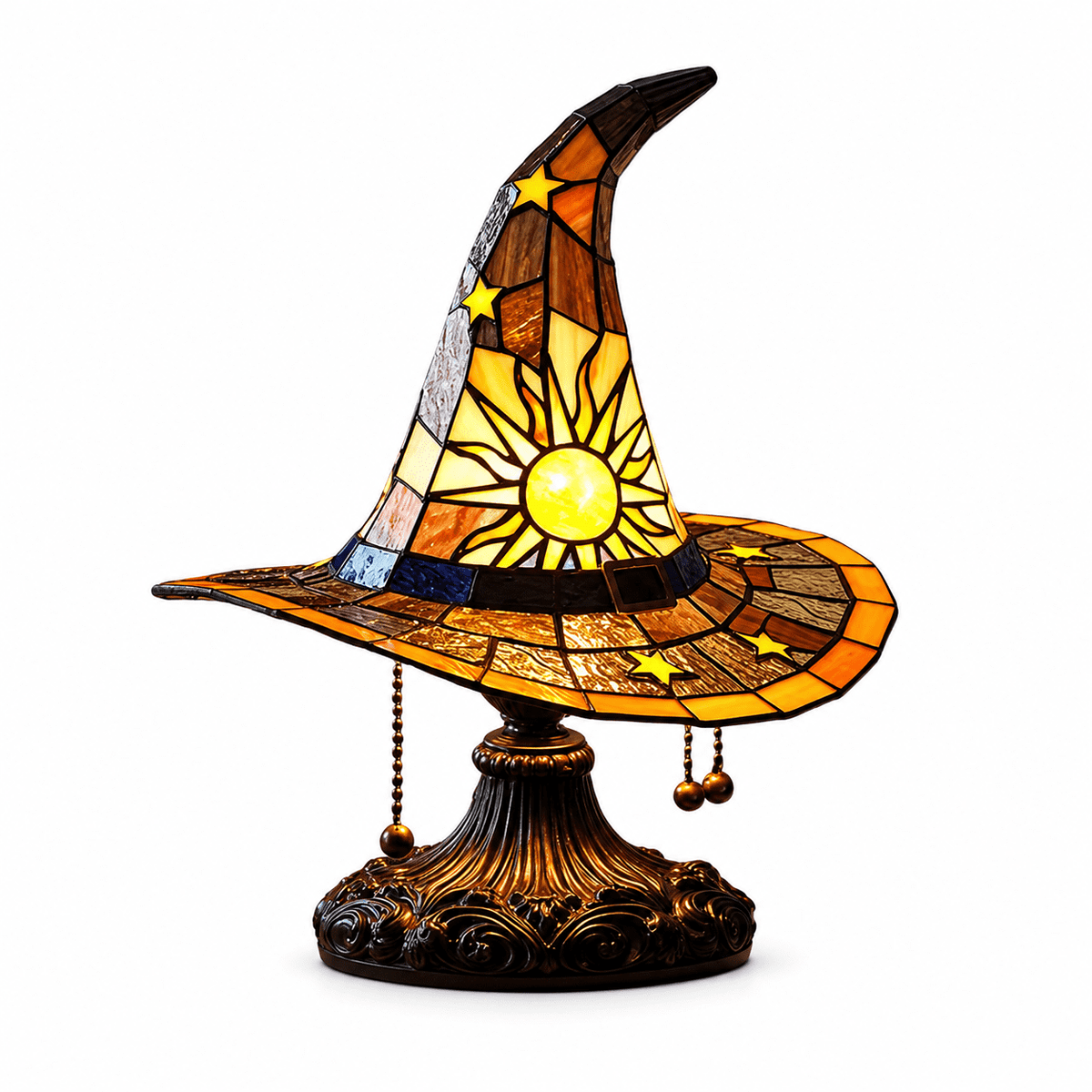 Diceymbol Halloween Decorations and Fall Decor, Halloween Venue Decoration Ghost Props LED Illuminated Ghost Decorations for Tabletop, Mantel, Shelf Indoor Outdoor 9.05 inch