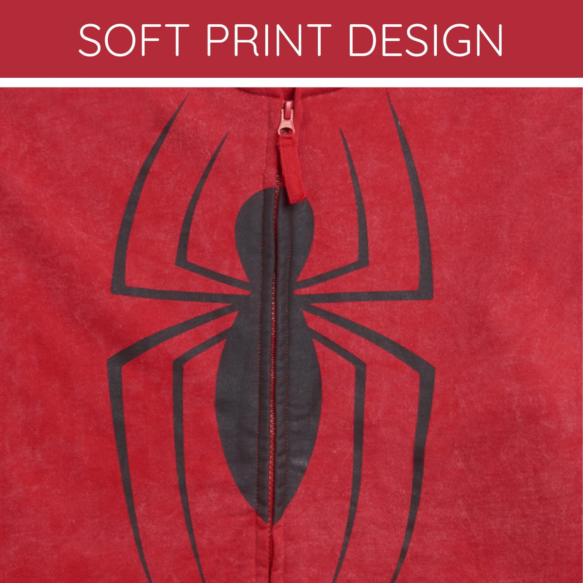 Marvel Spider-Man Adult Men or Women Cosplay Fleece Zip-Up Hoodie Miles Morales Charcoal