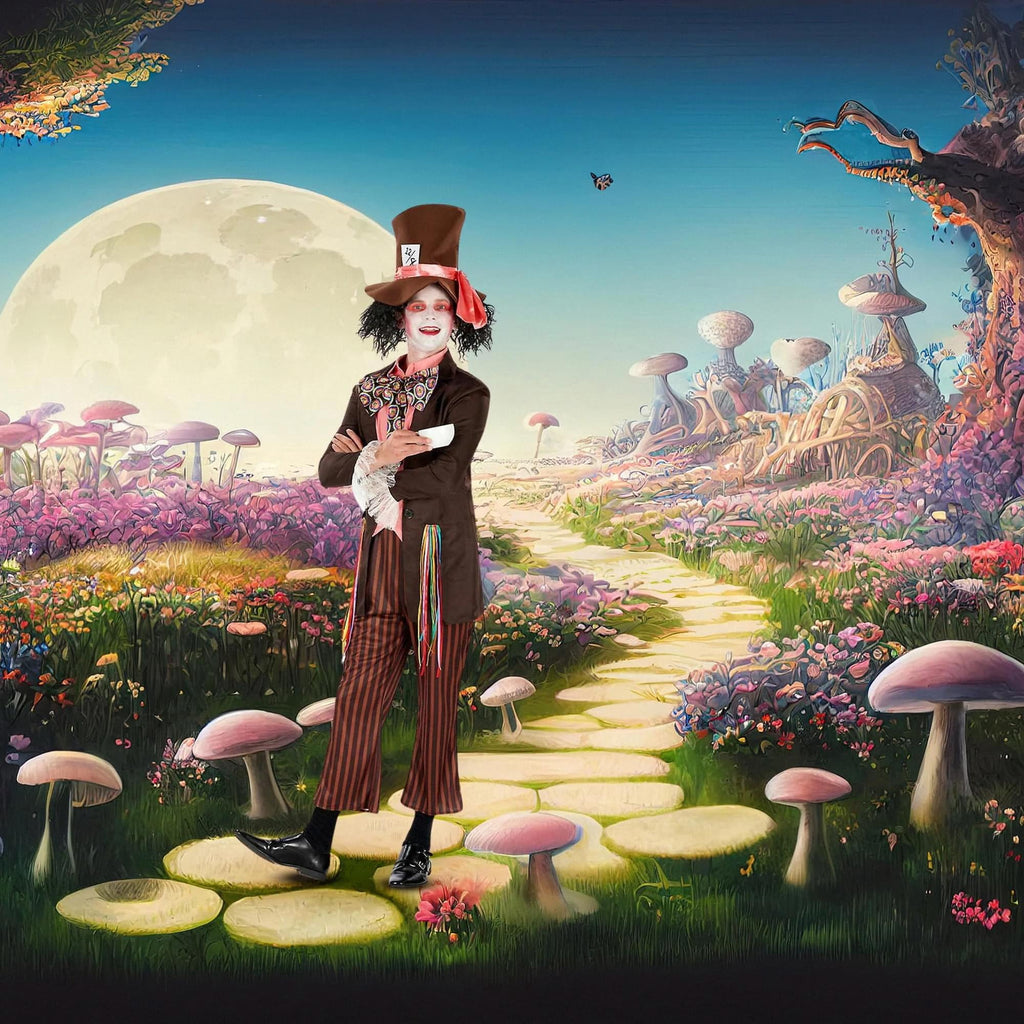 Orion Costumes Disney Alice in Wonderland Mad Hatter Adult Costume | Standard Male